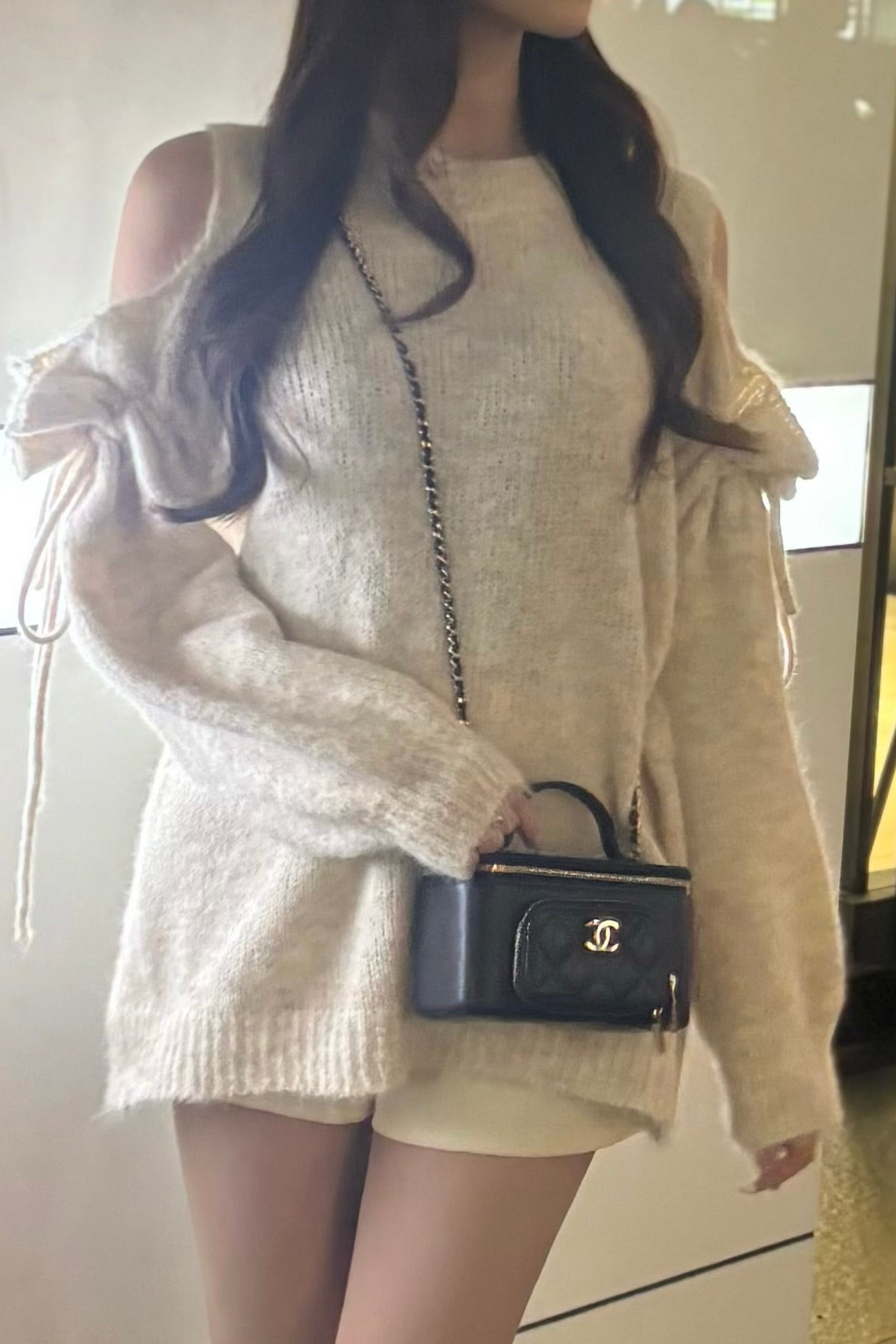 オープンショルダーニット KR13754