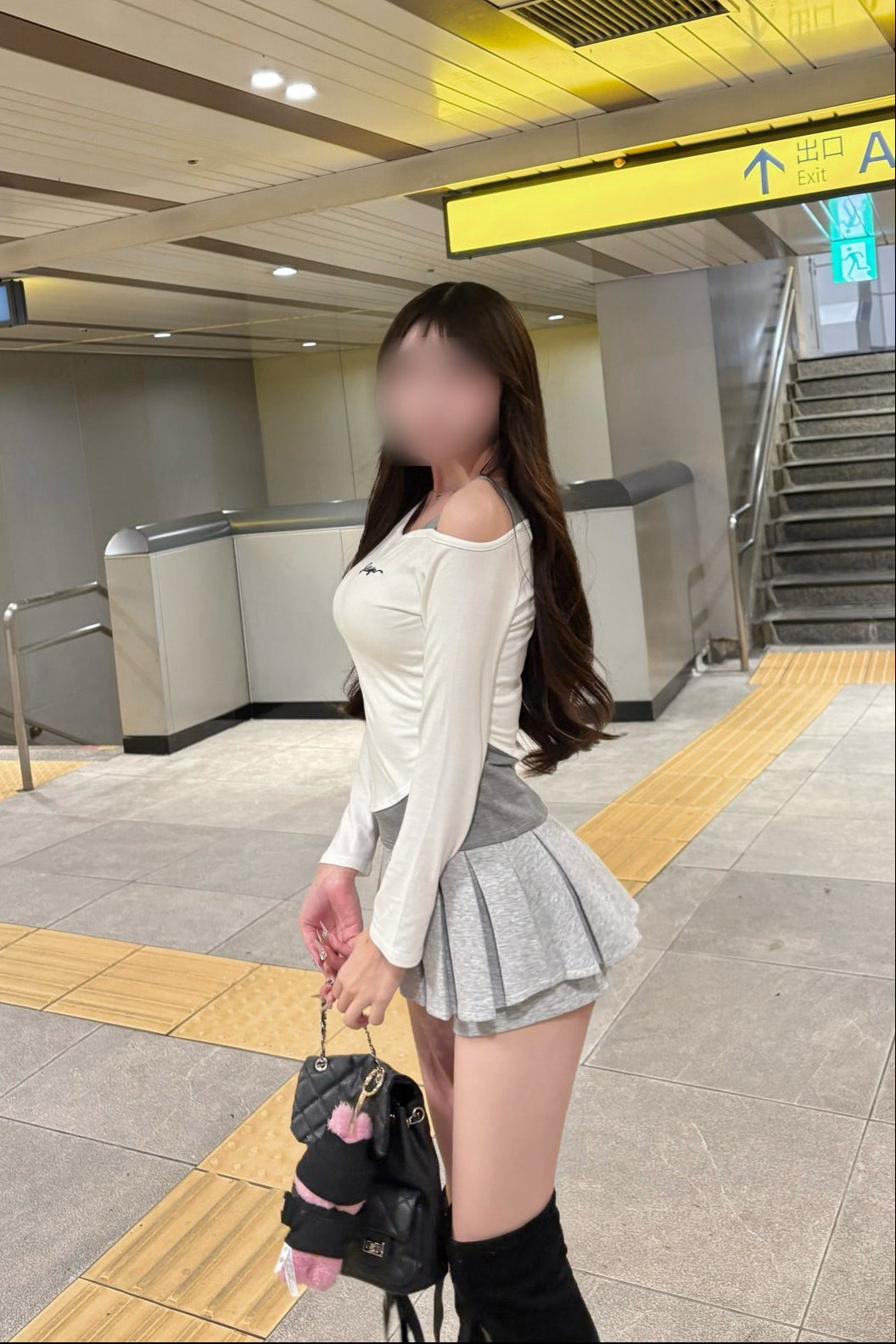 ワンショルレイヤードトップス KR14092