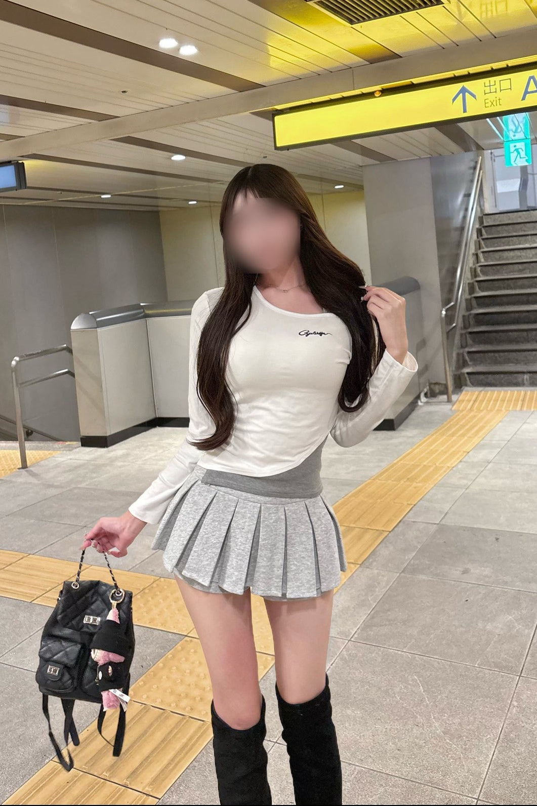 ワンショルレイヤードトップス KR14092