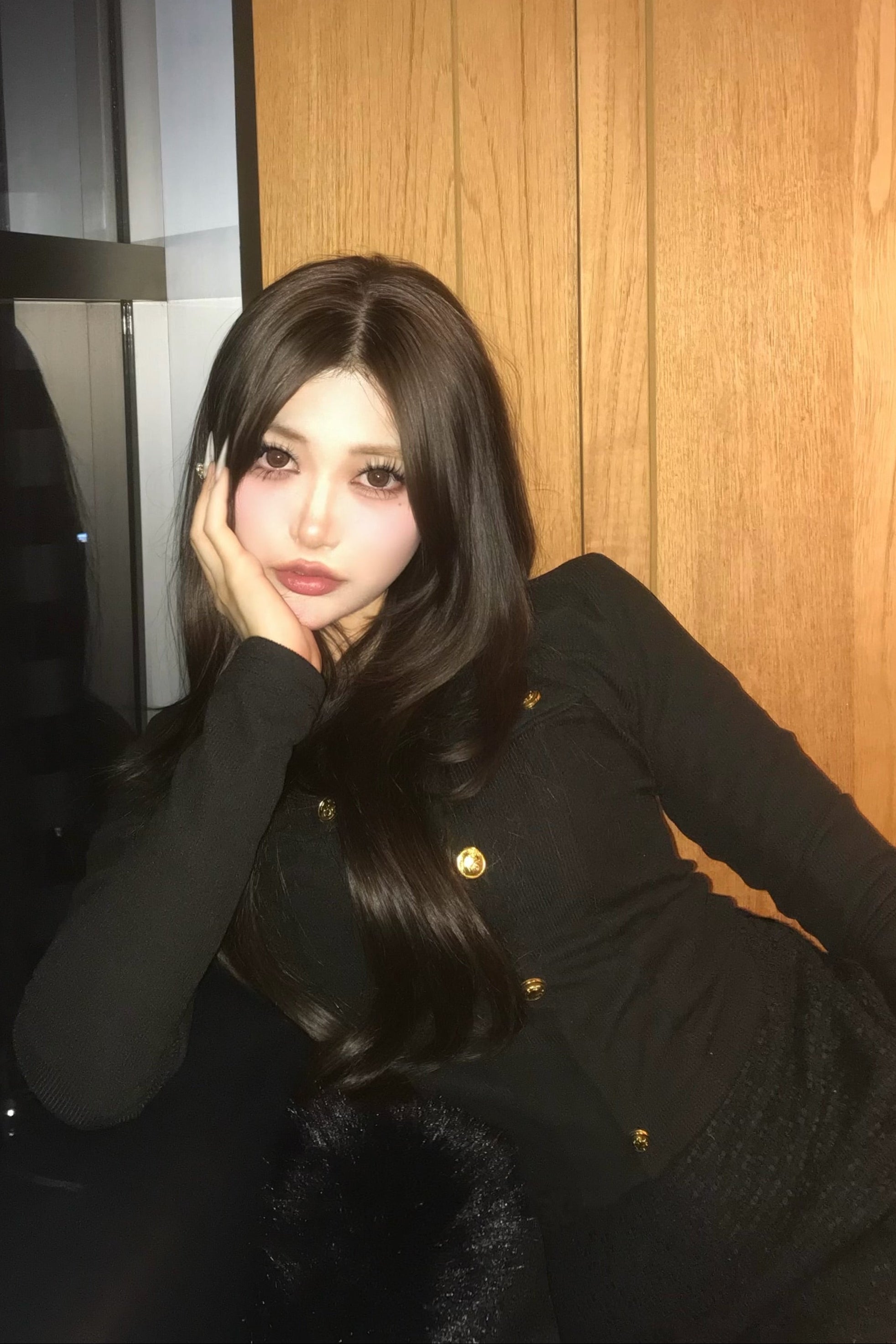 フロントボタンスクエアニット KR13850