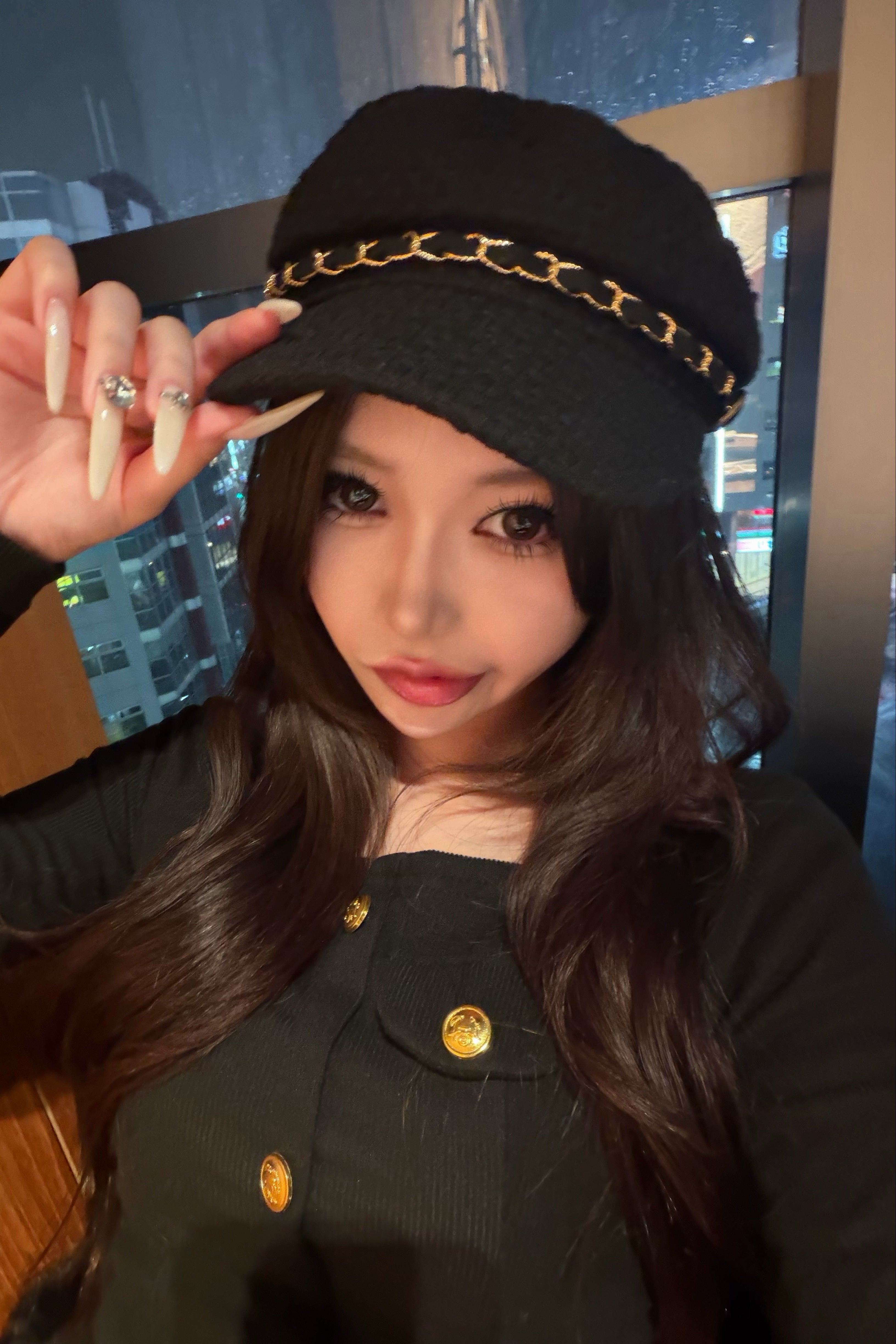 チェーンデザインキャスケット KR13846