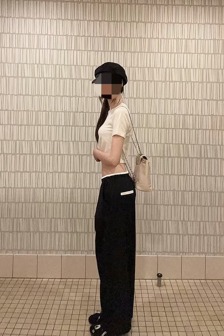 レイヤードドデザインワイドパンツ KR14742