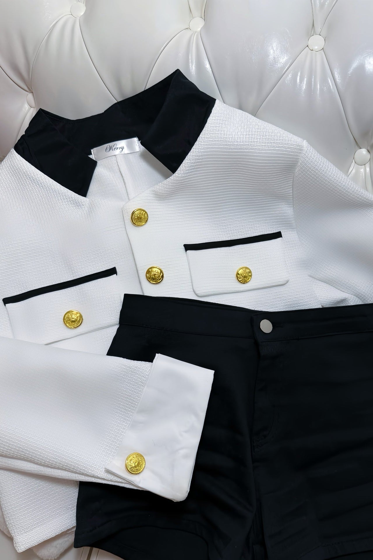 クロップドフレンチジャケット KR30408