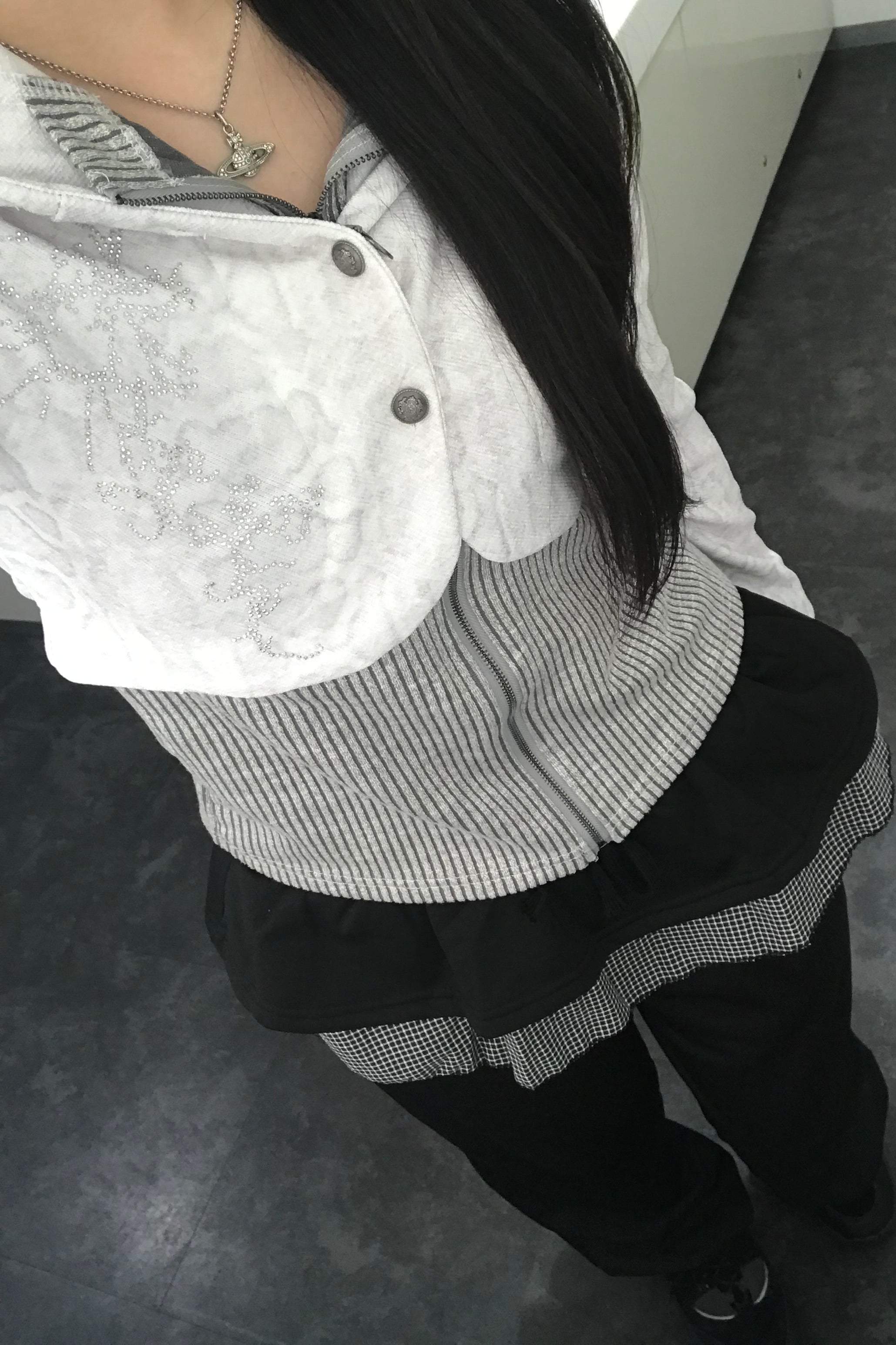 フリルレイヤースウェットパンツ KR13540