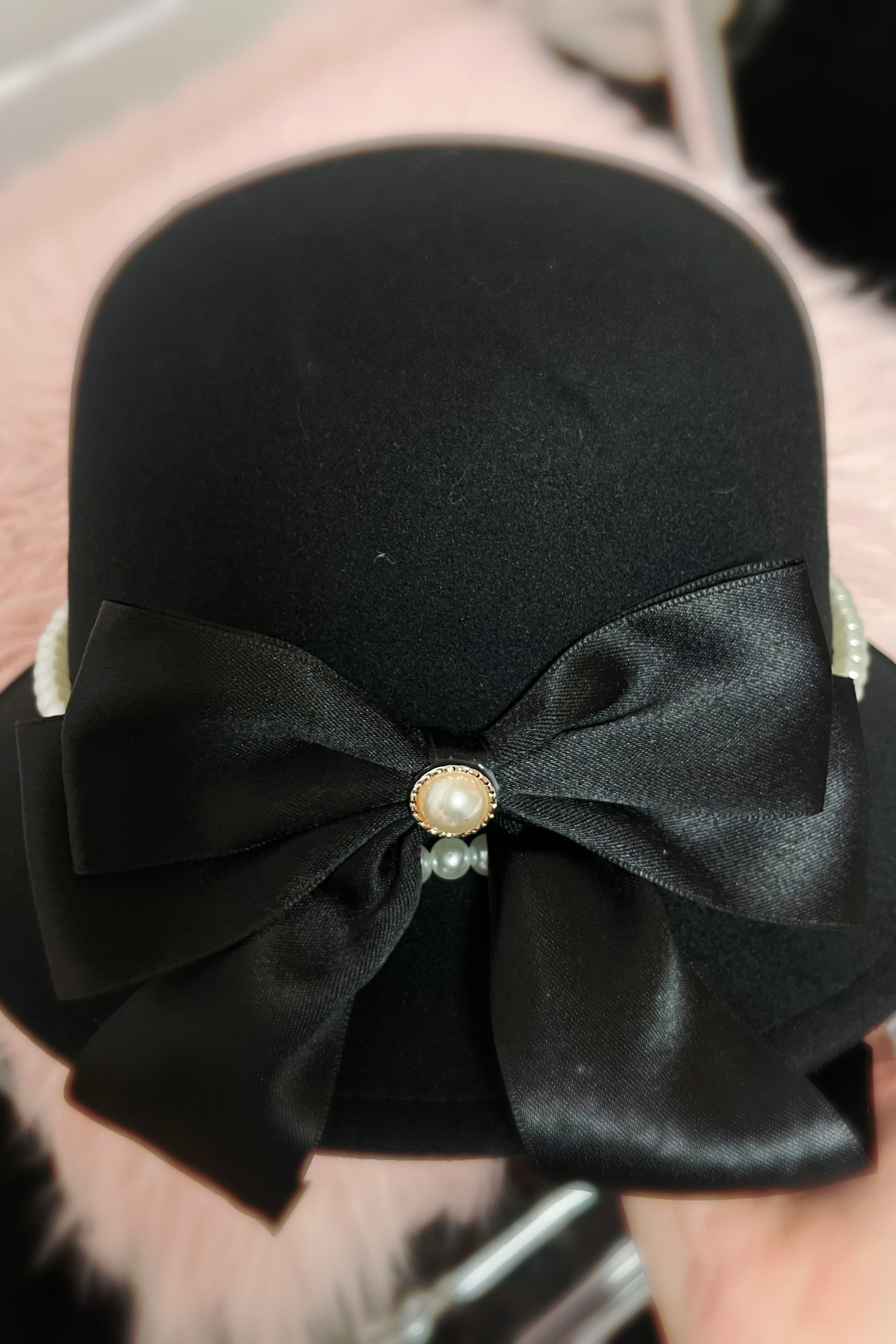 サテンリボンバケットハット KR13315