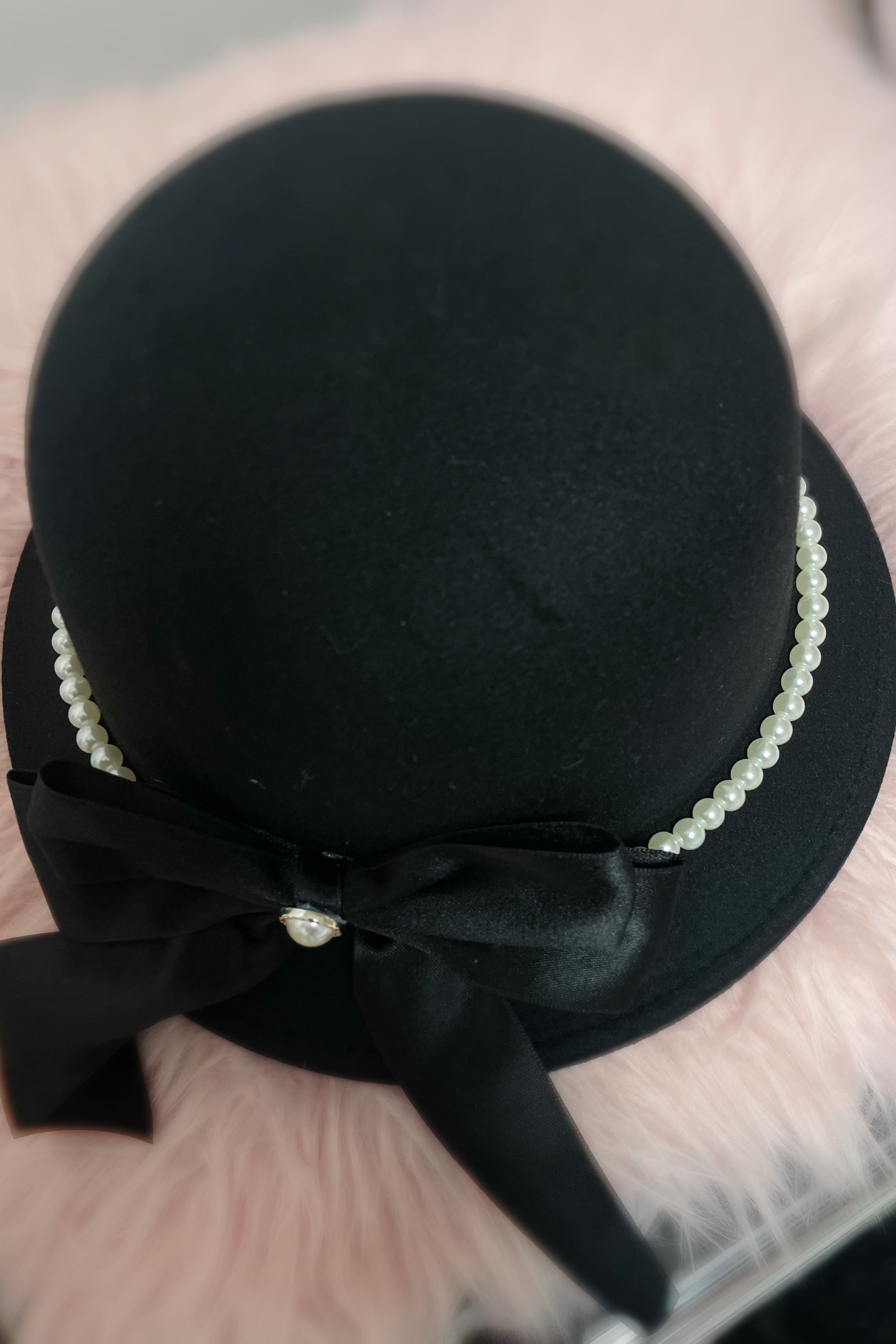 サテンリボンバケットハット KR13315