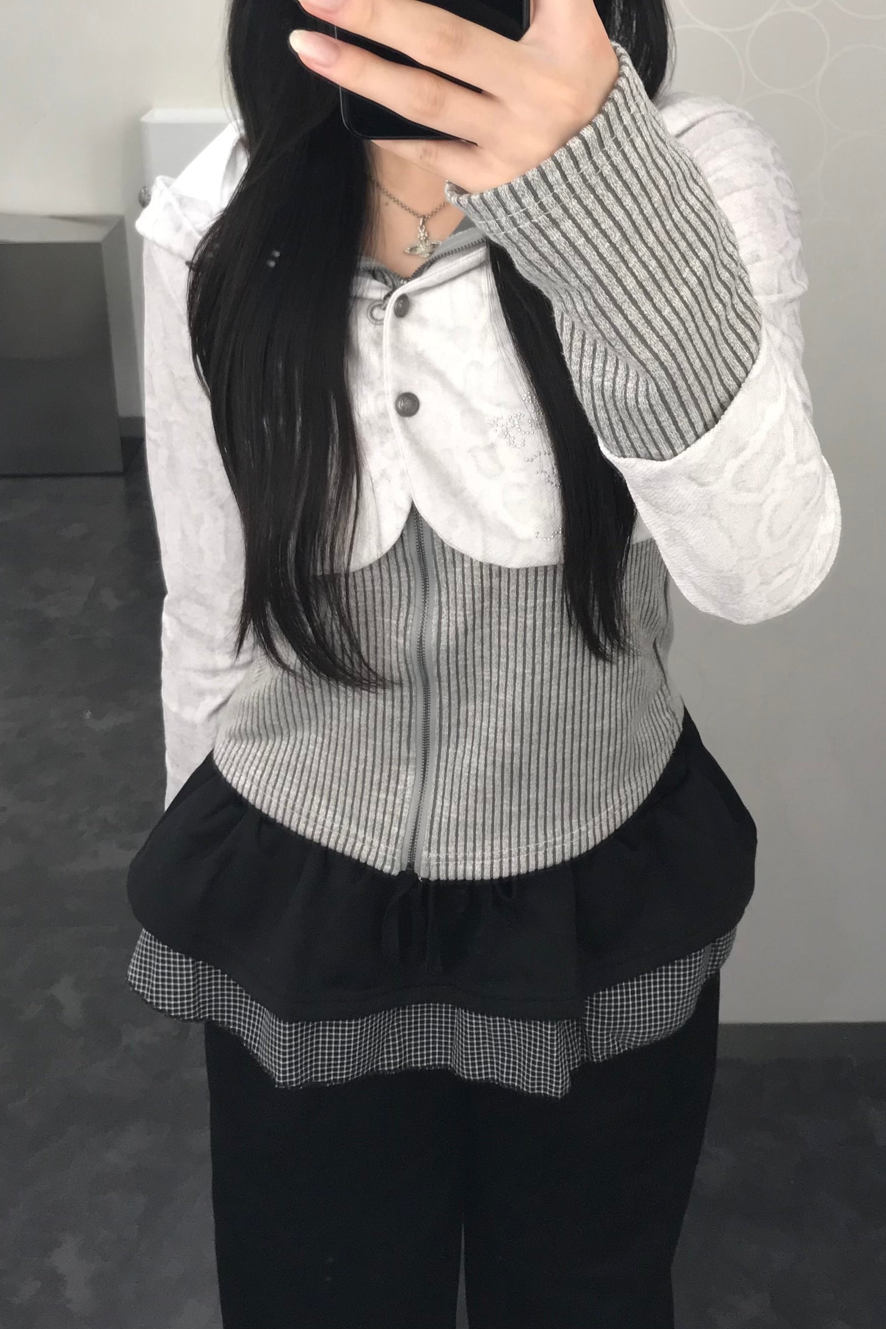 フリルレイヤースウェットパンツ KR13540