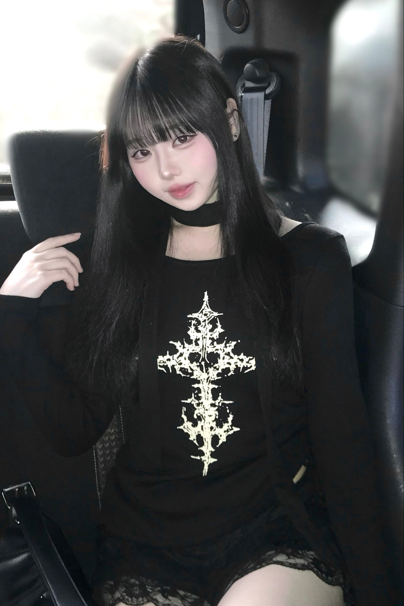 クロスプリントトップス KR13433