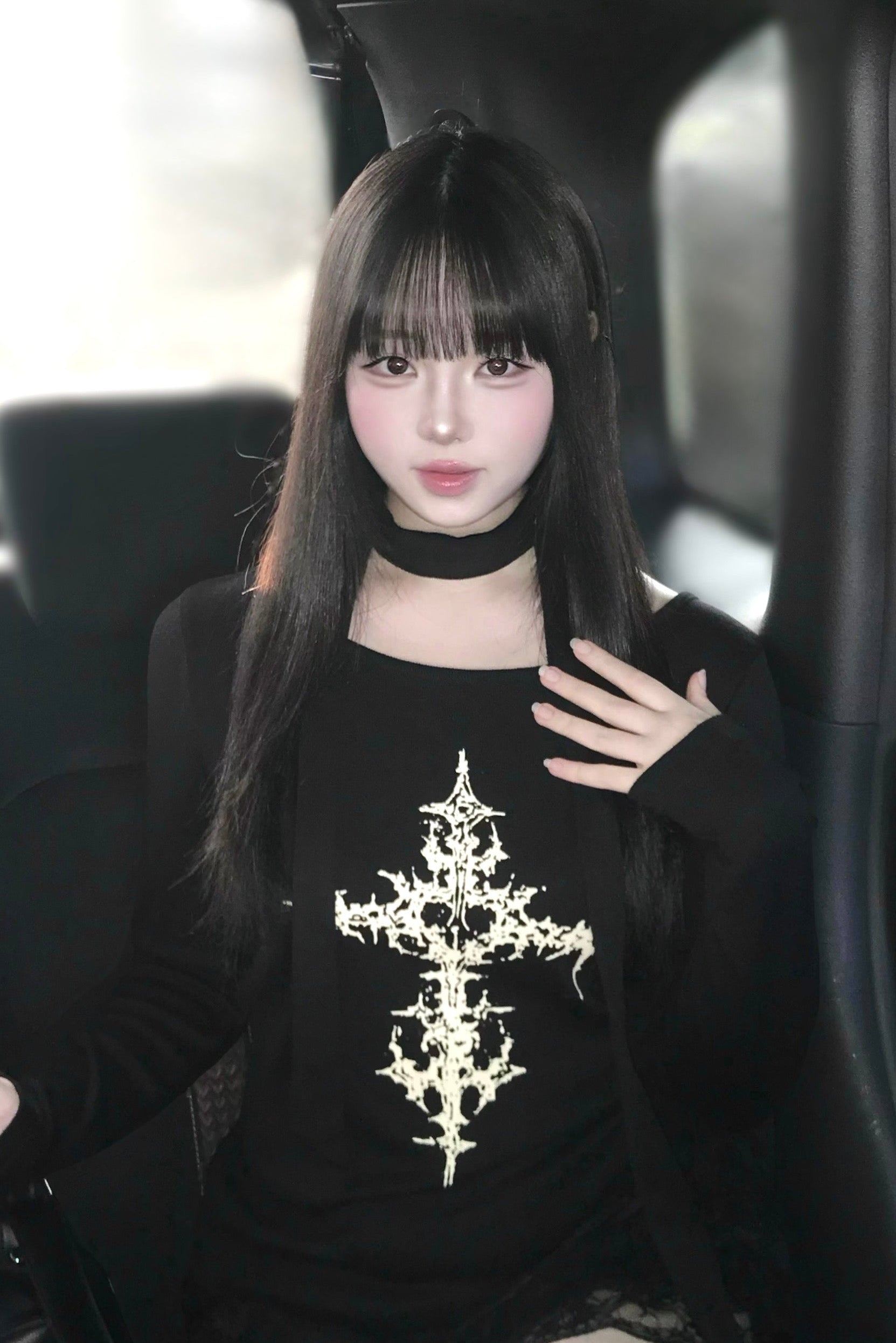 クロスプリントトップス KR13433