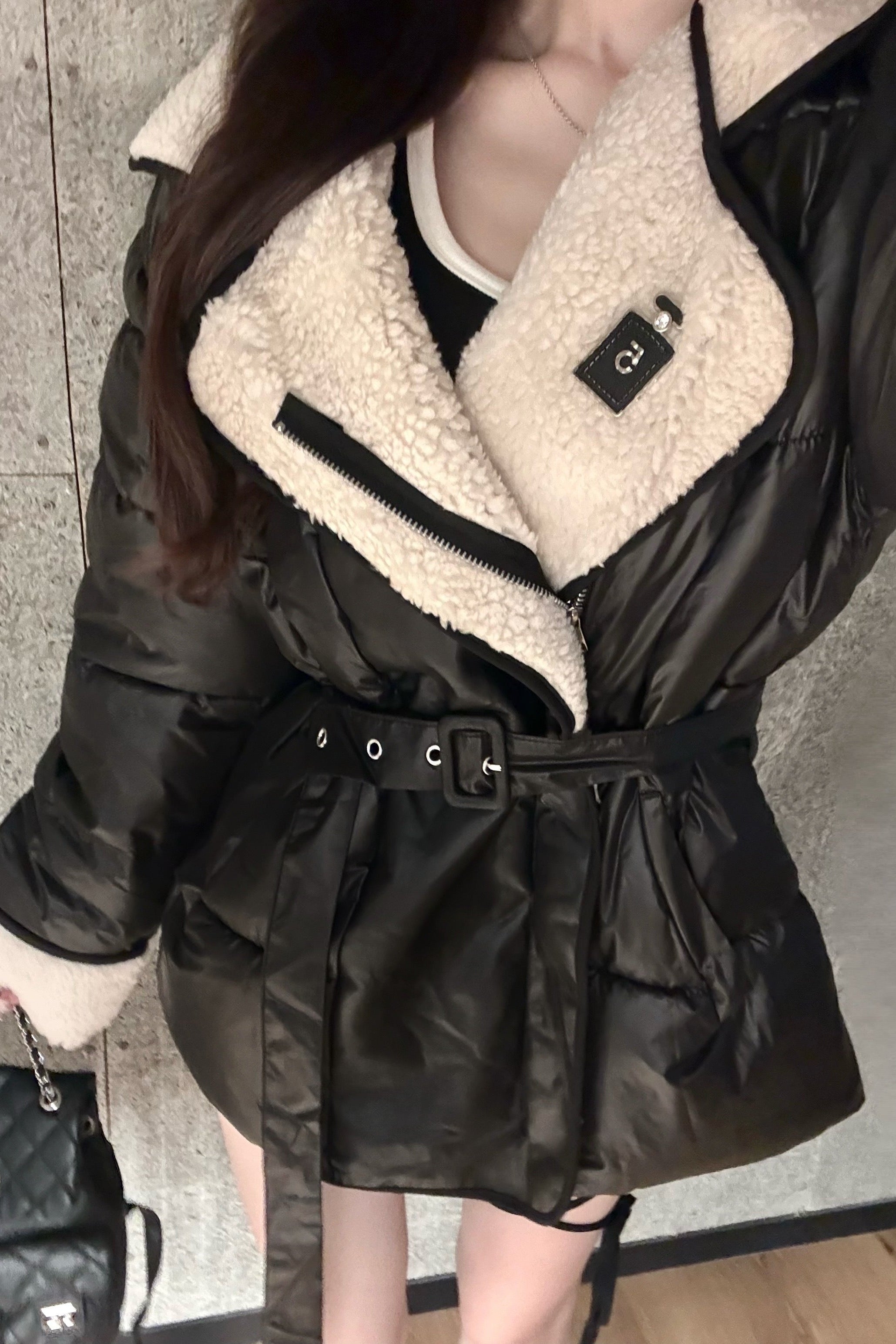 ボアミドルダウンジャケット KR30188