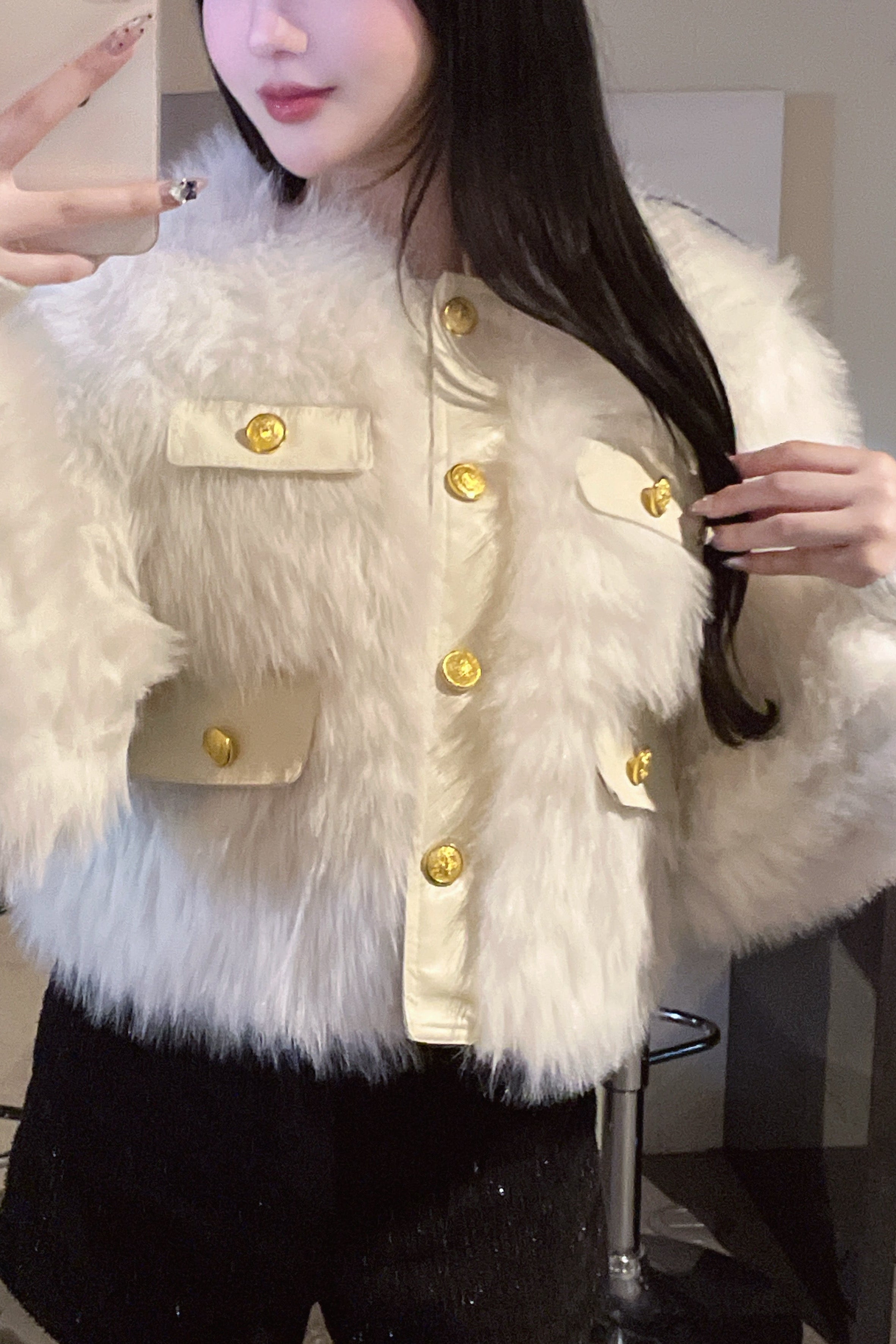 ポケットファージャケット KR30141