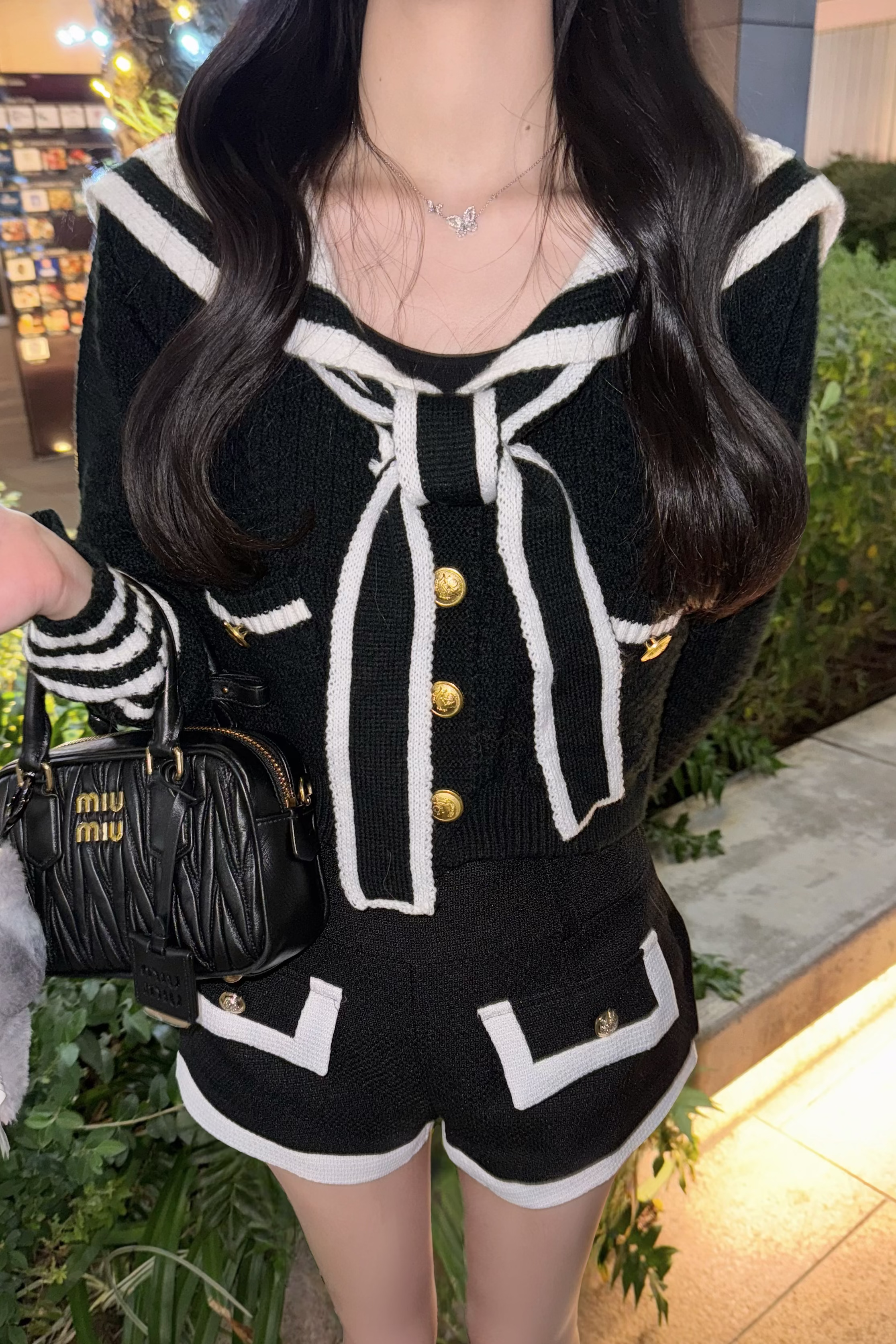 セーラーニットセットアップ KR12337