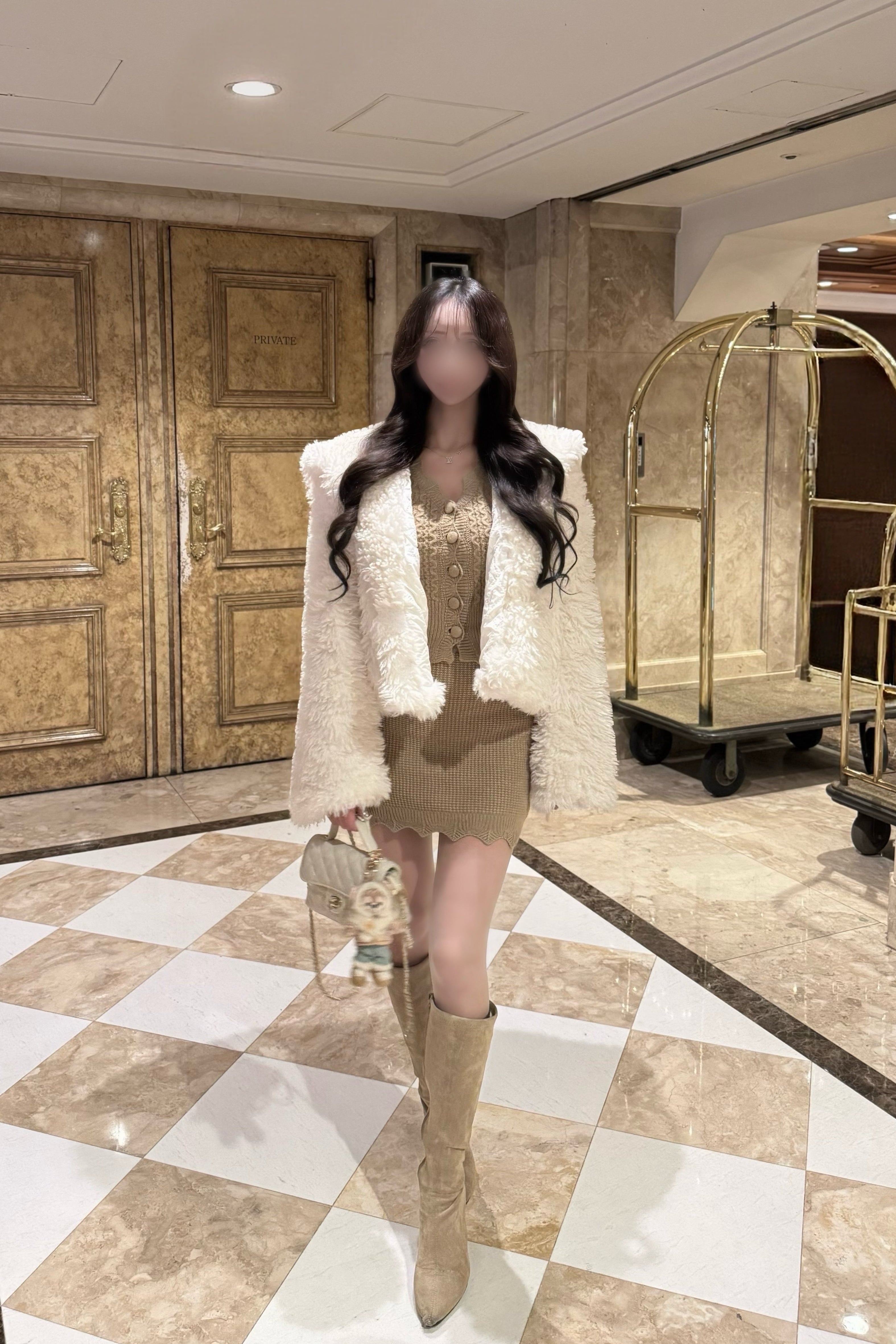 クラシカルボアショートジャケット KR30415