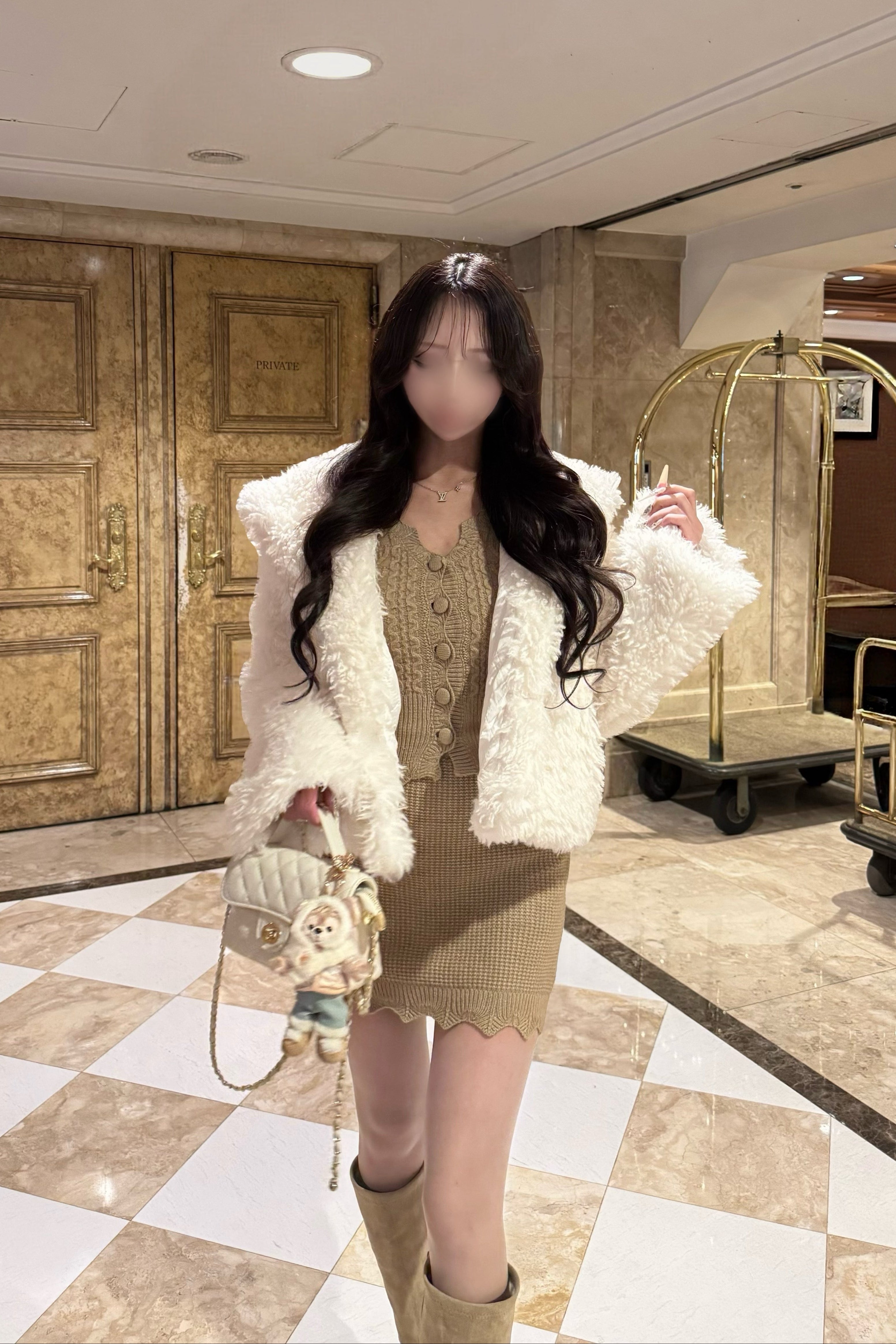 クラシカルボアショートジャケット KR30415