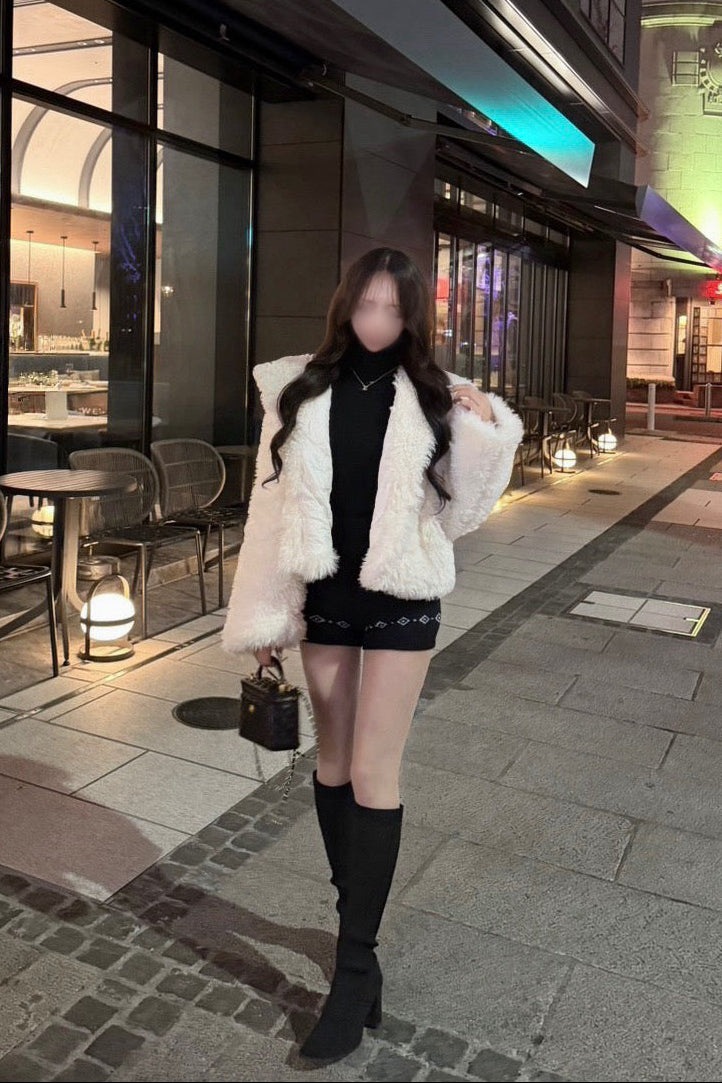 クラシカルボアショートジャケット KR30415