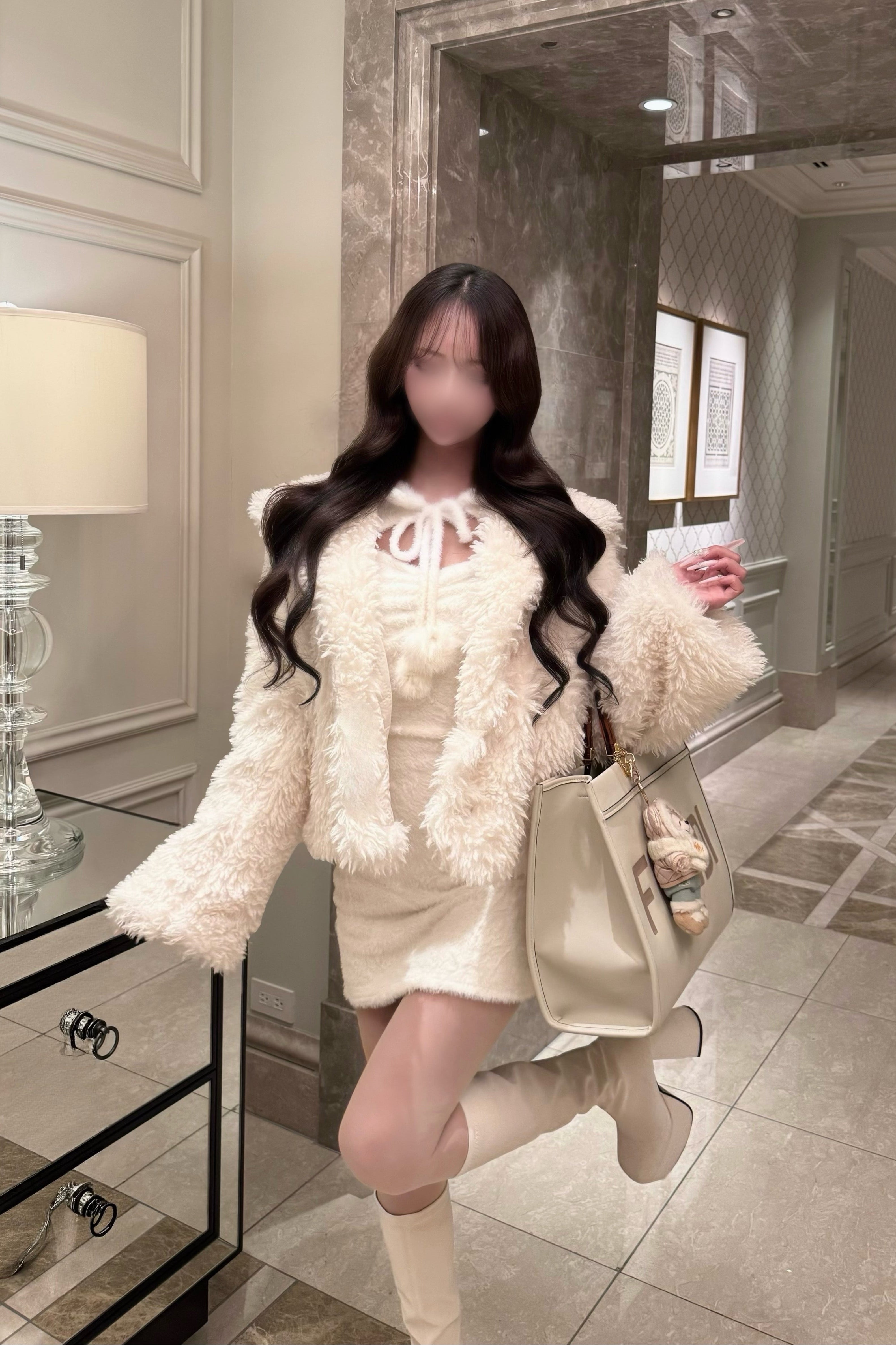 クラシカルボアショートジャケット KR30415