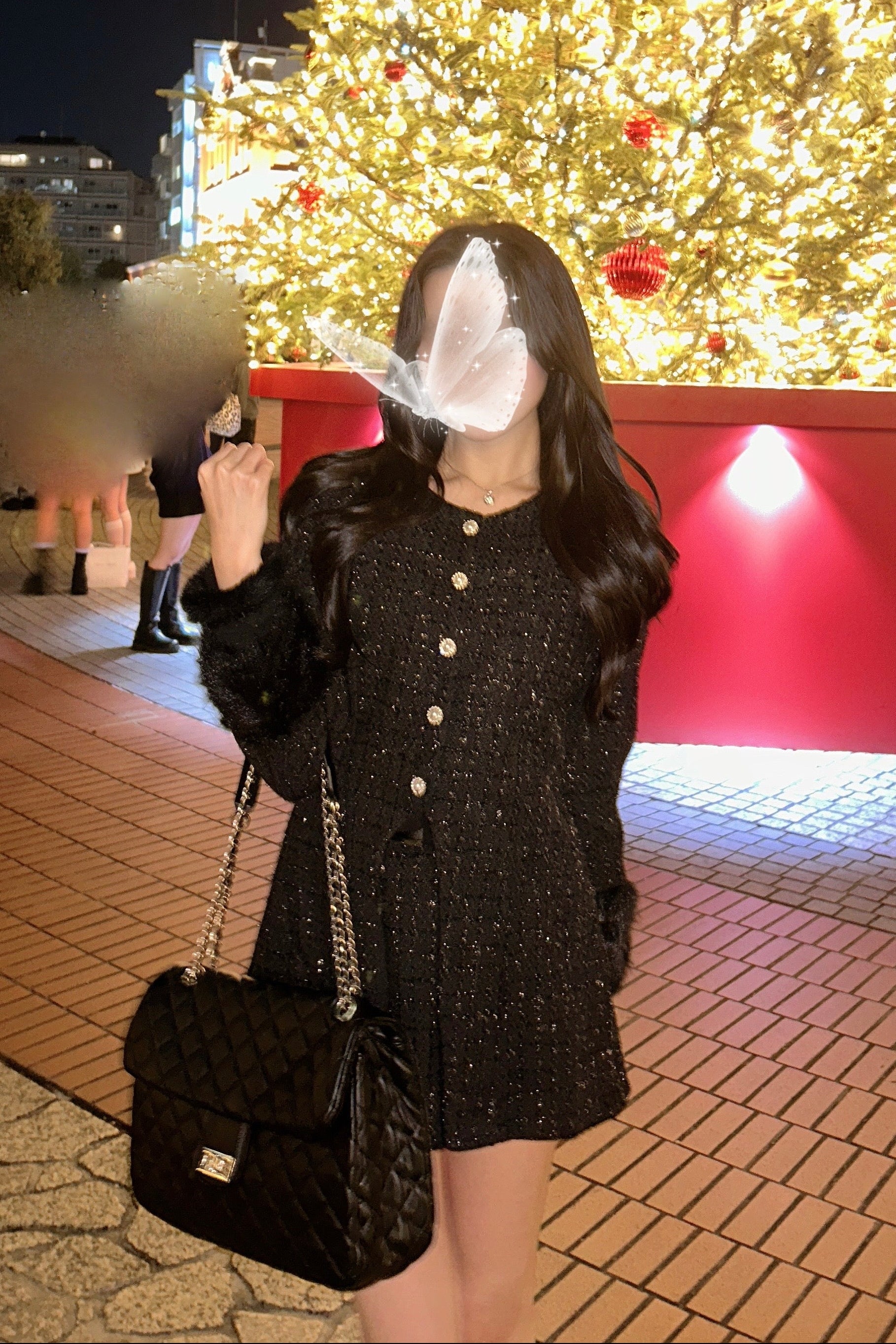 キルティングビッグチェーンバッグ KR13708