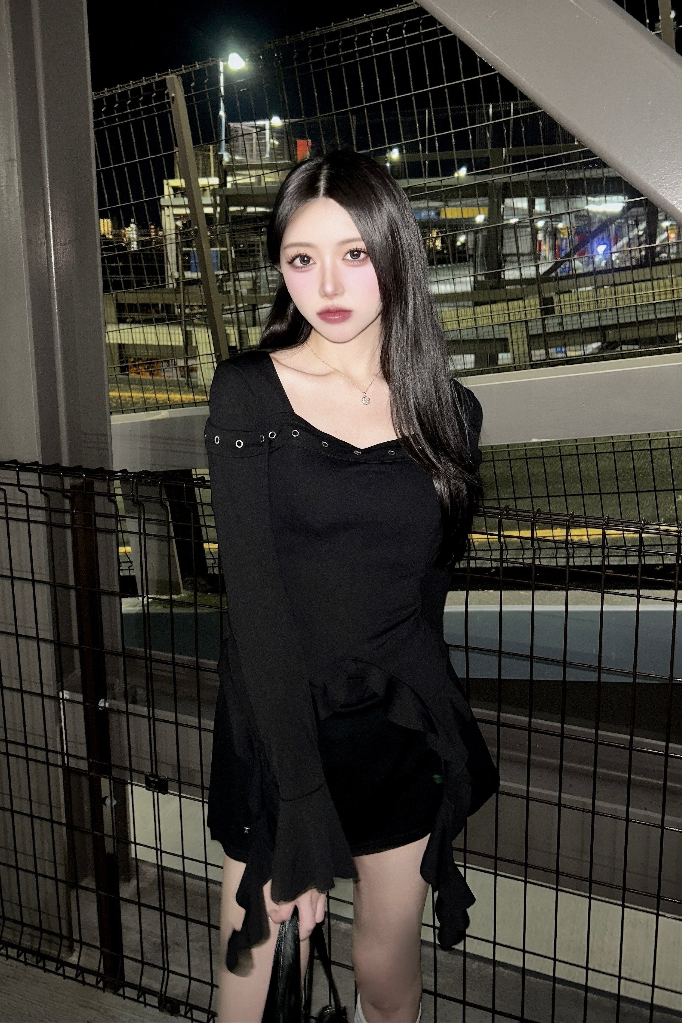 フレアスリーブデザイントップス KR13706