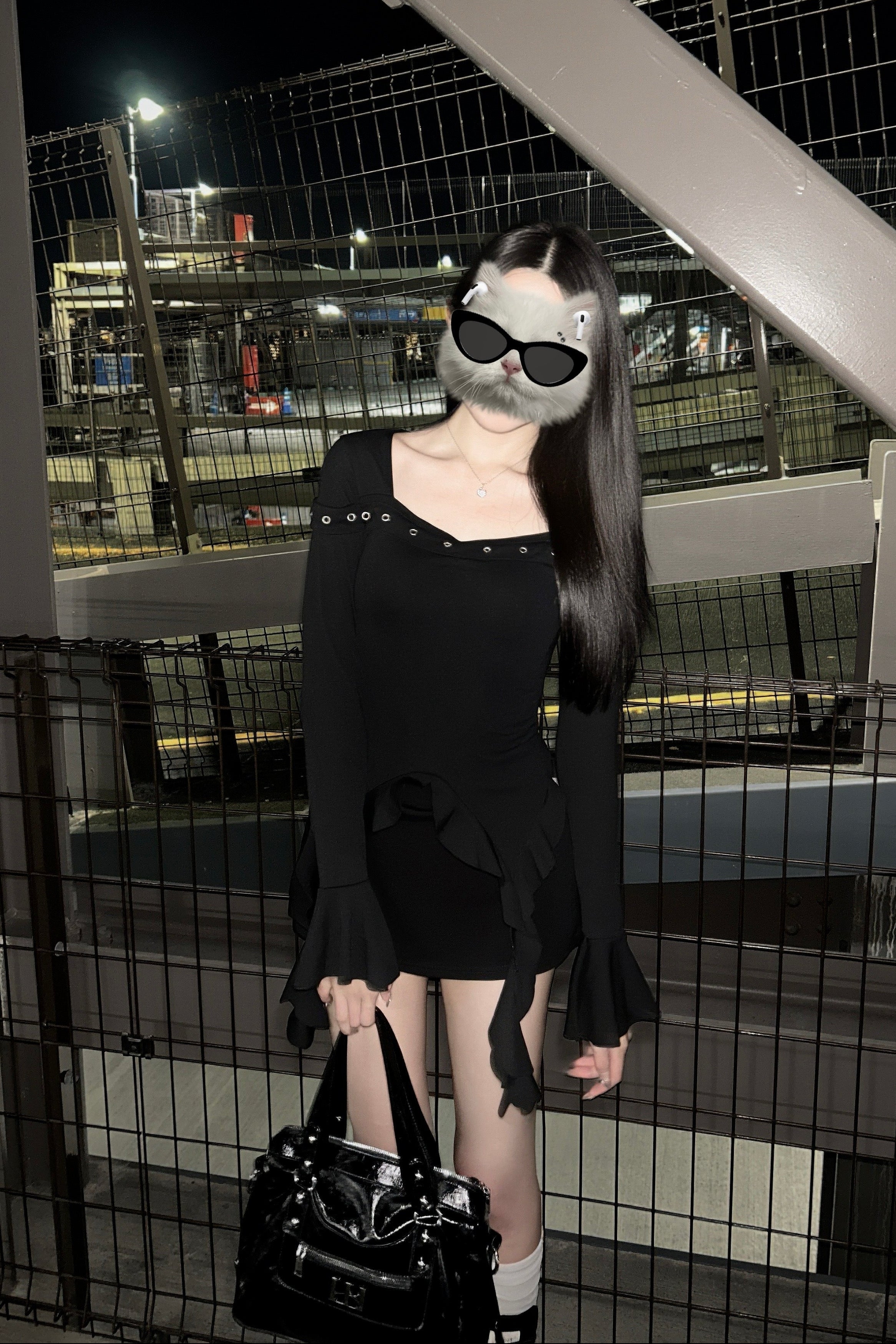 フレアスリーブデザイントップス KR13706