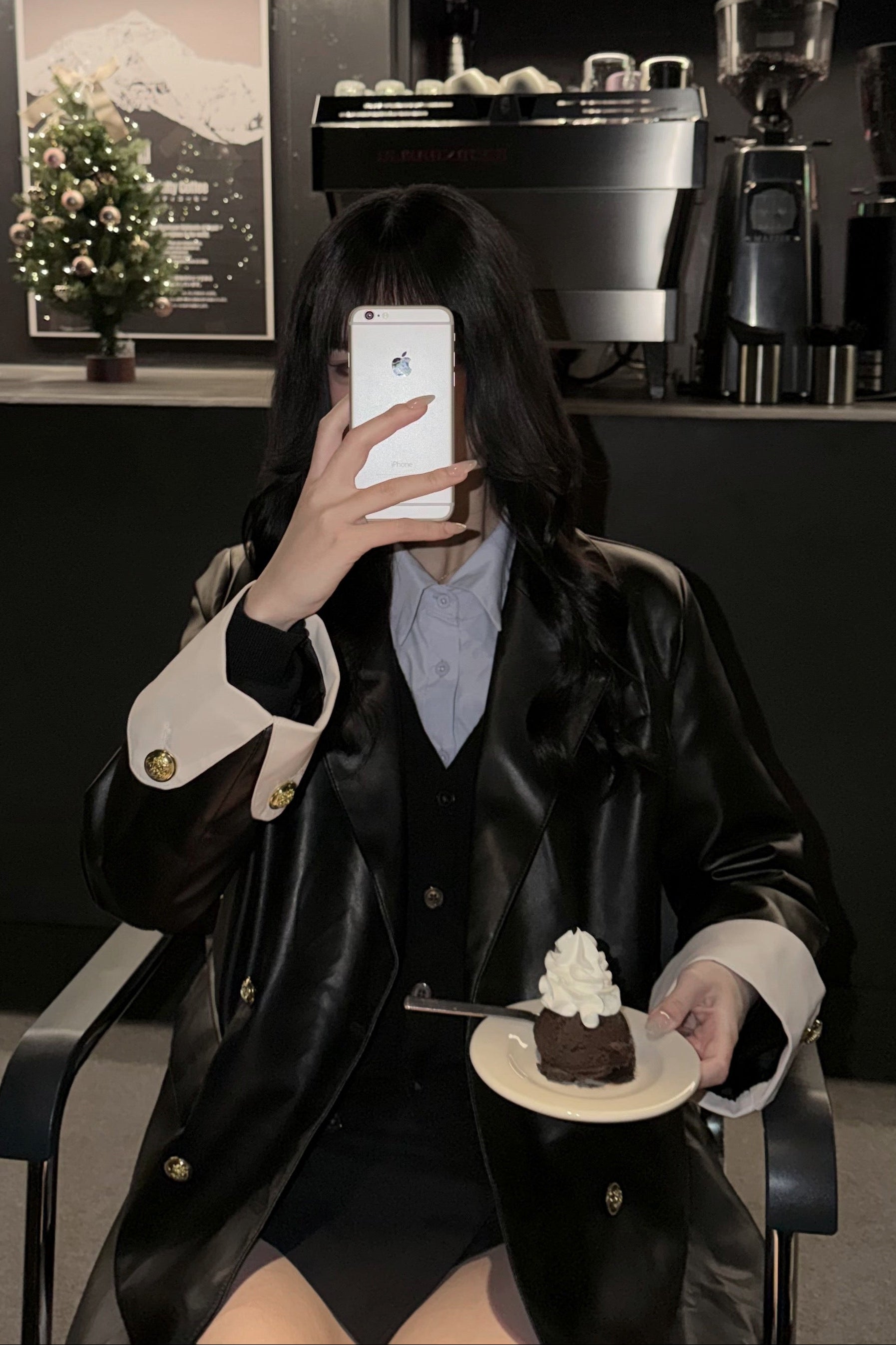 オーバーレザージャケット KR30194