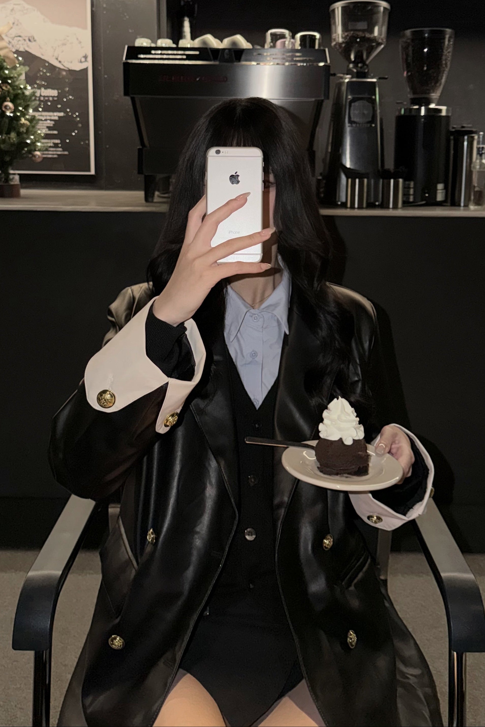 オーバーレザージャケット KR30194