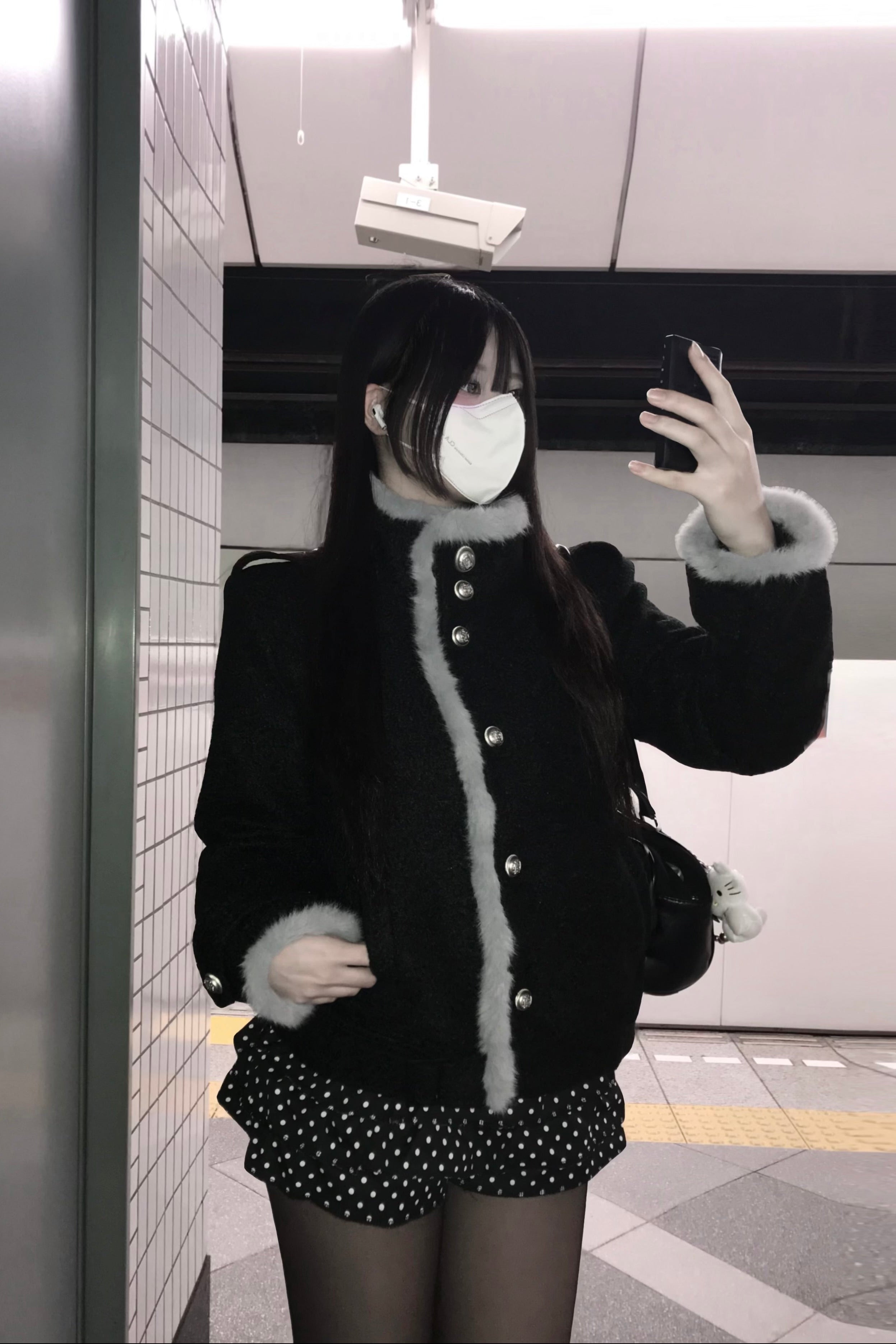 スタンドカラークラシカルコート KR30365