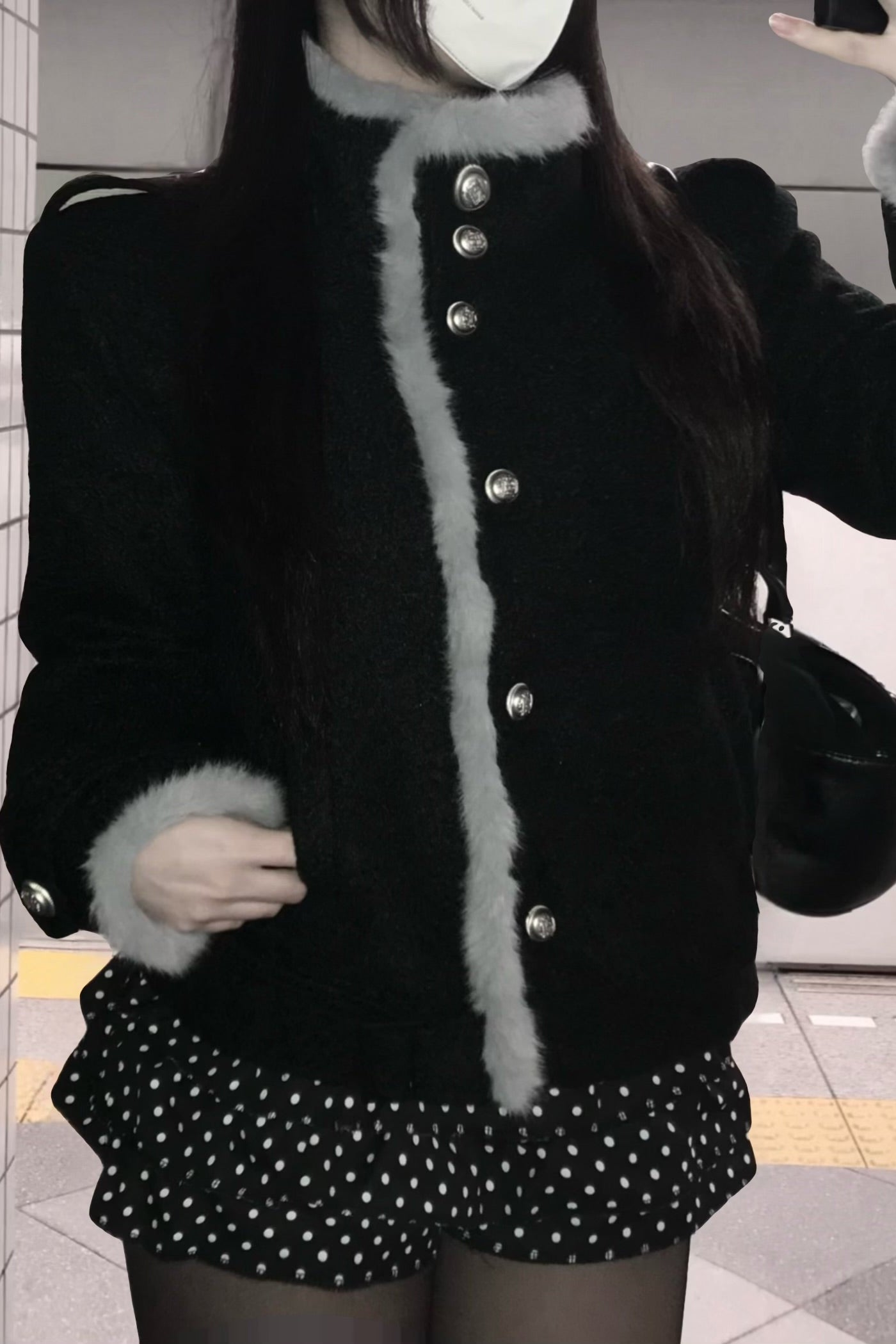 スタンドカラークラシカルコート KR30365