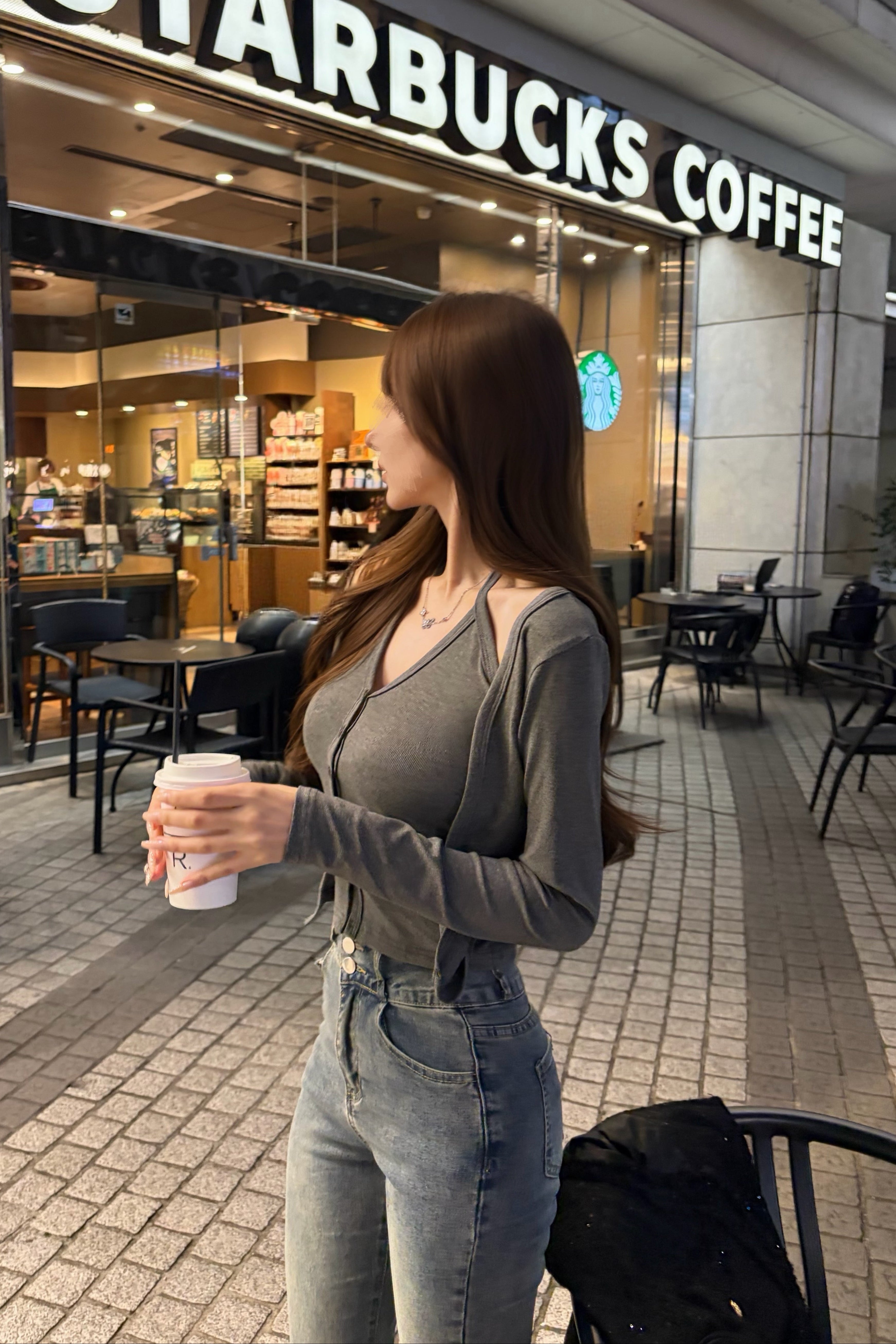 ホルターネックキャミカーデセット KR14183