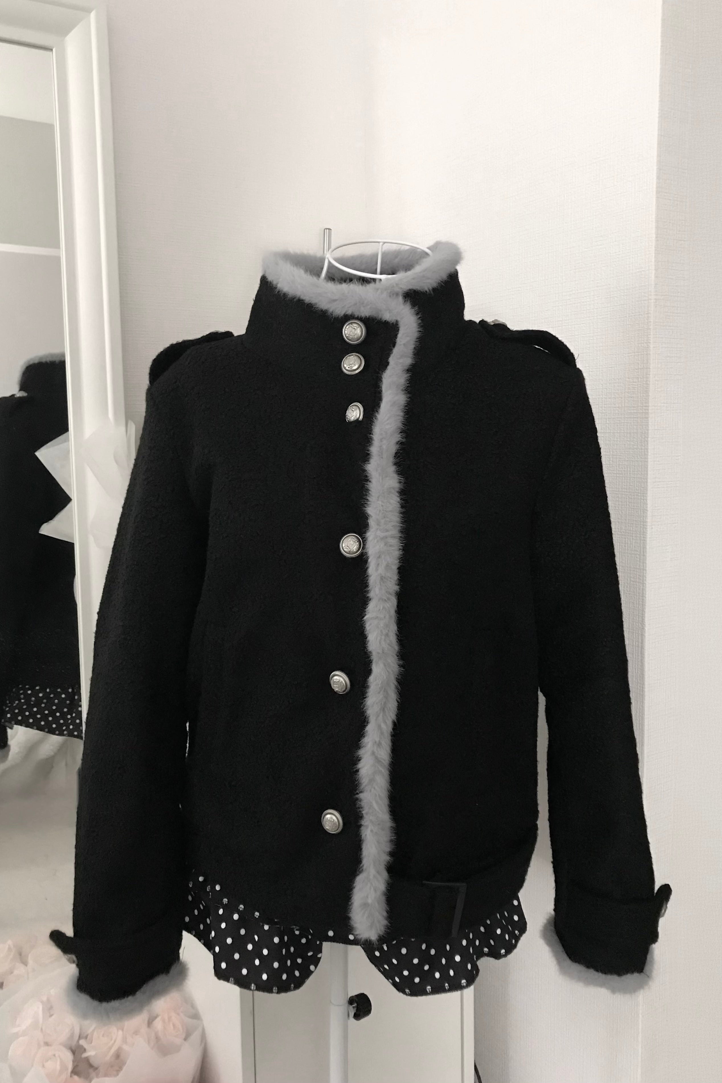 スタンドカラークラシカルコート KR30365