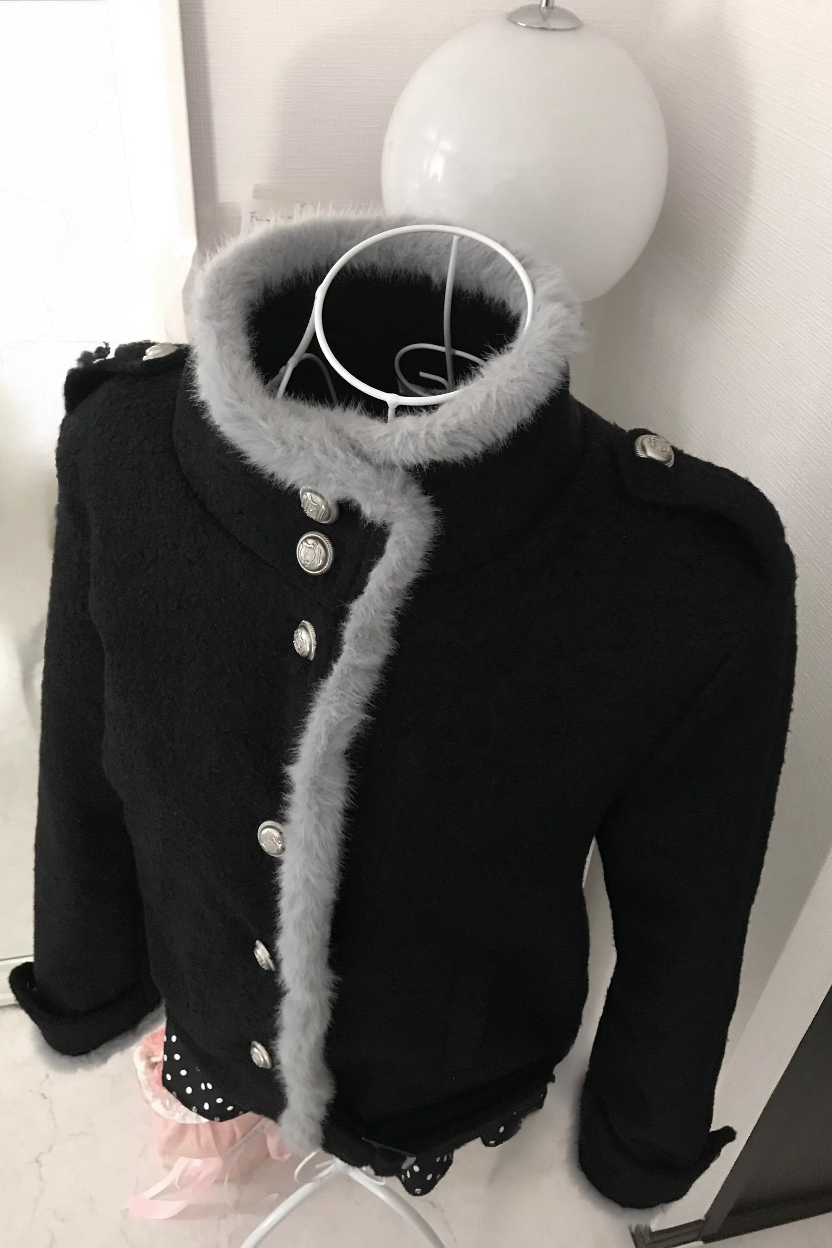 スタンドカラークラシカルコート KR30365