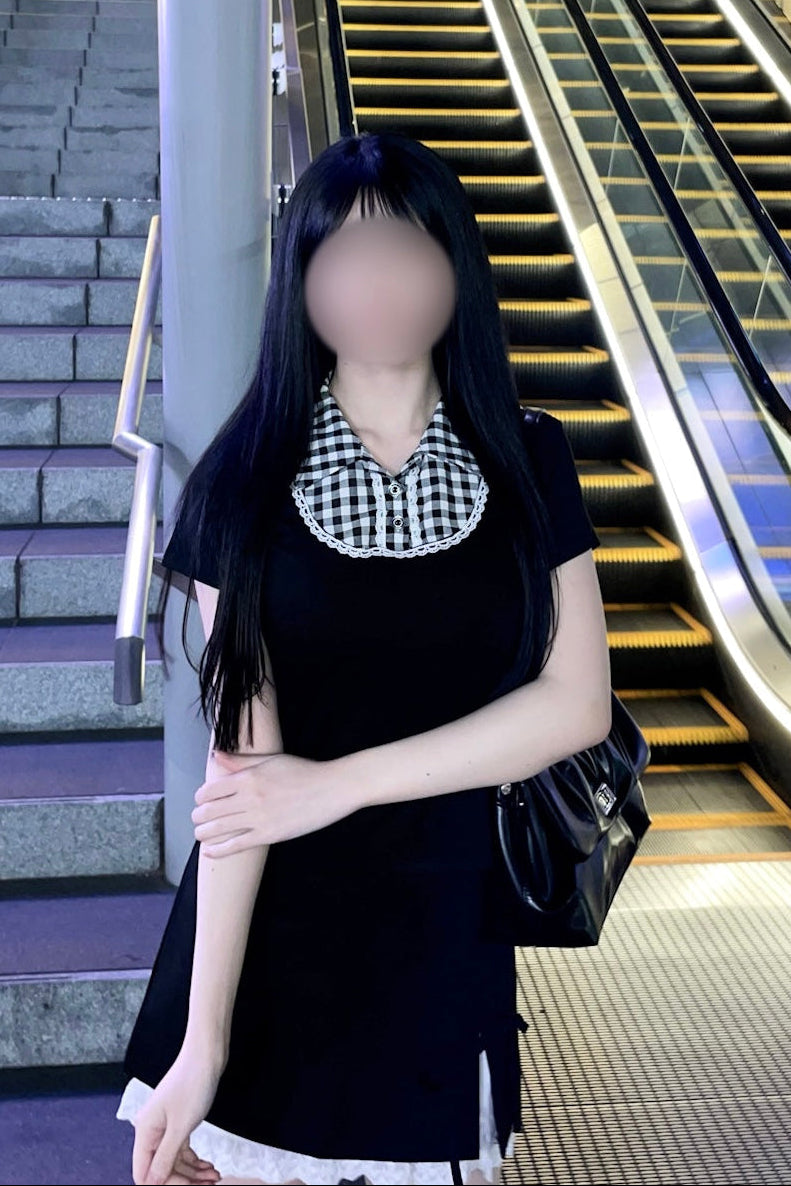 ギンガムチェックモチーフシャツ KR14607