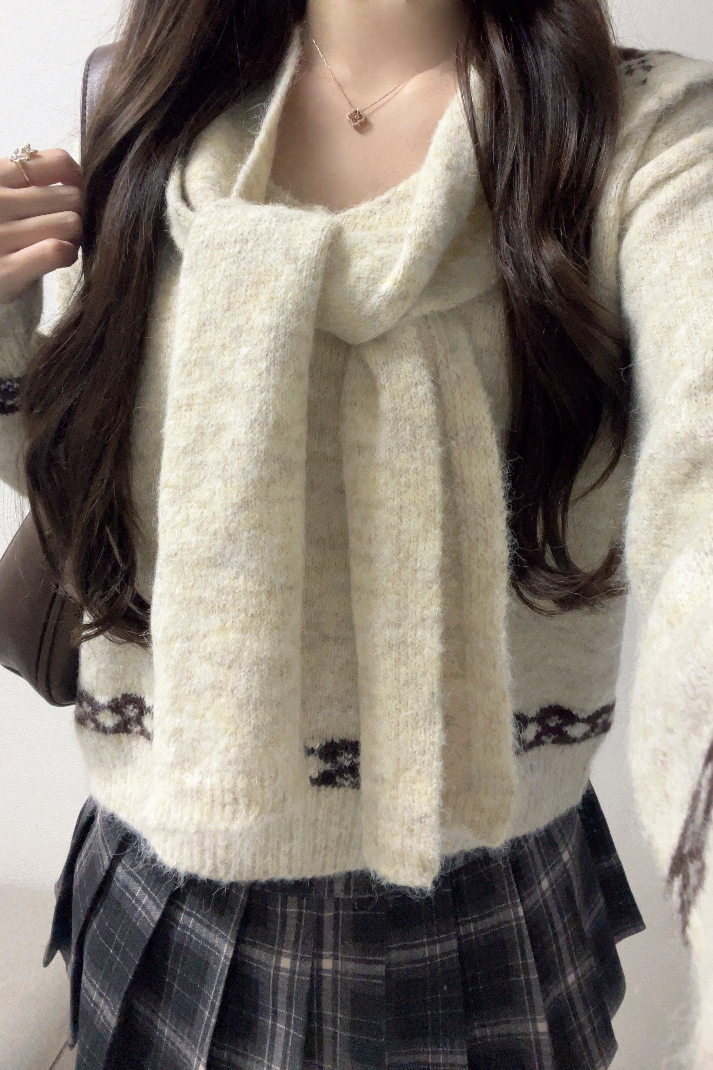 チェックプリーツミニスカート KR13787