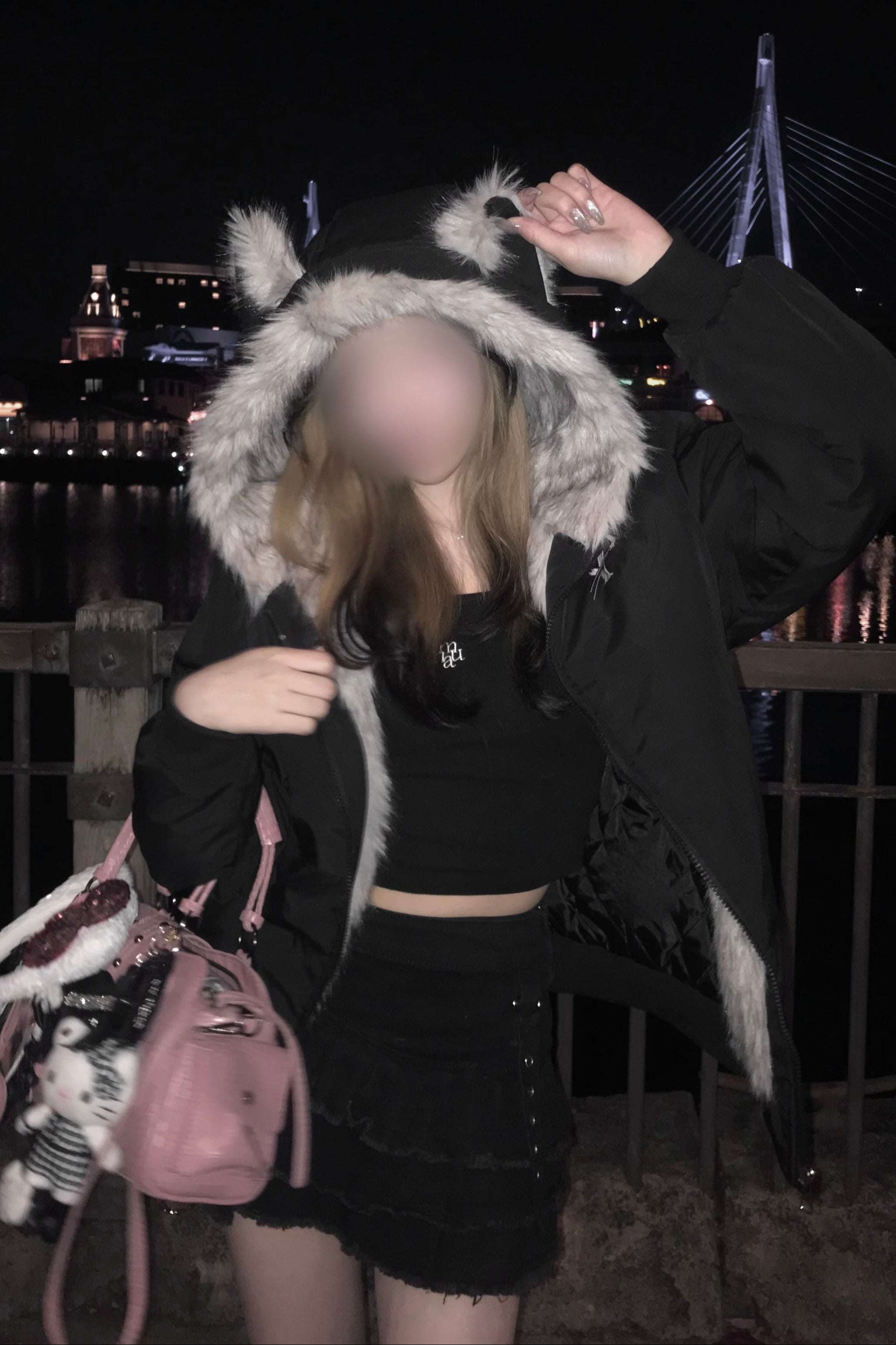 猫耳ファージャケット KR30120