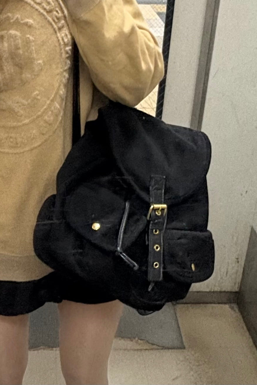 クラシックフェイクスエードリュック KR12888