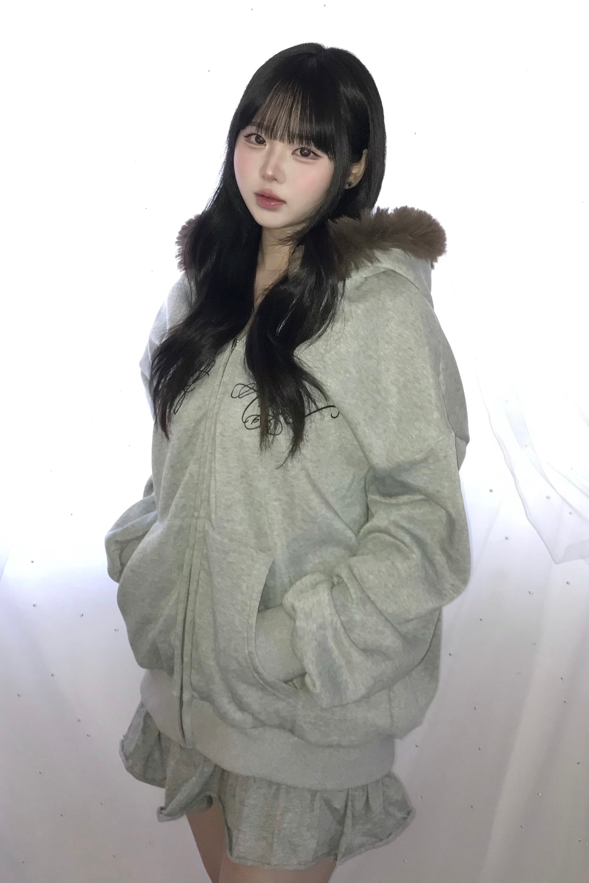 ロゴファーパーカー KR13439