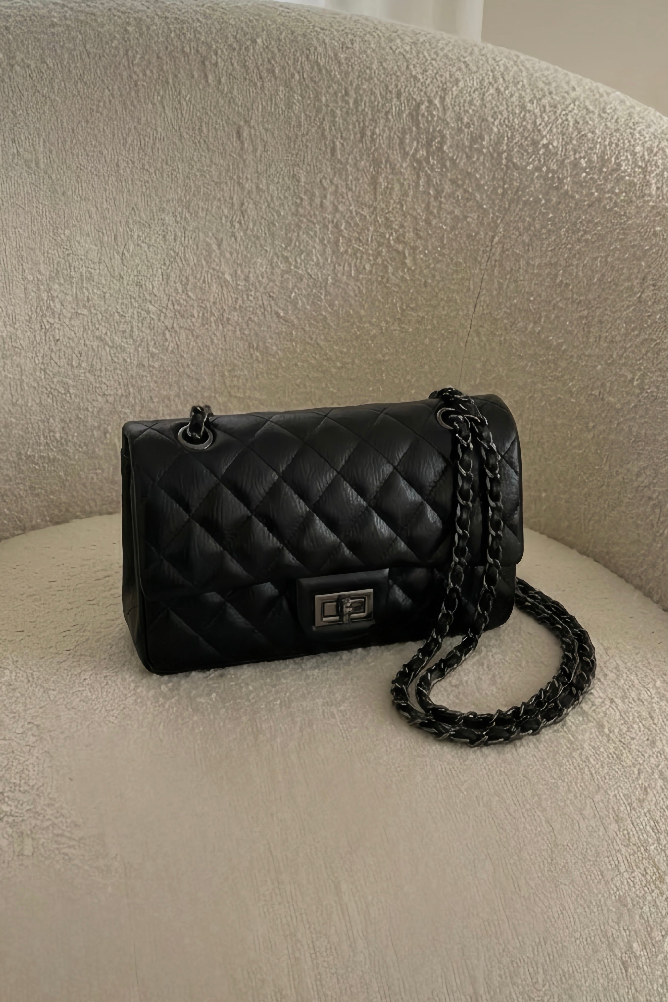 キルティングスクエアショルダーバッグ KR14316