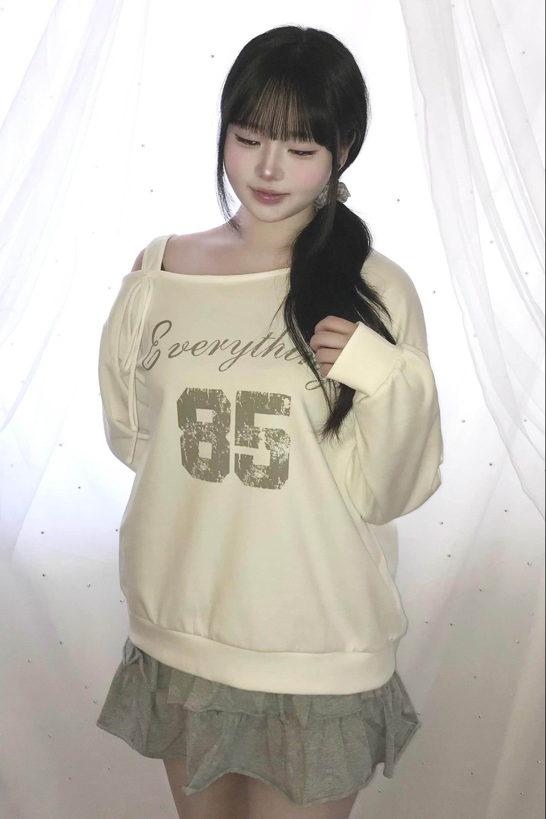 ナンバーロゴスウェット KR13431