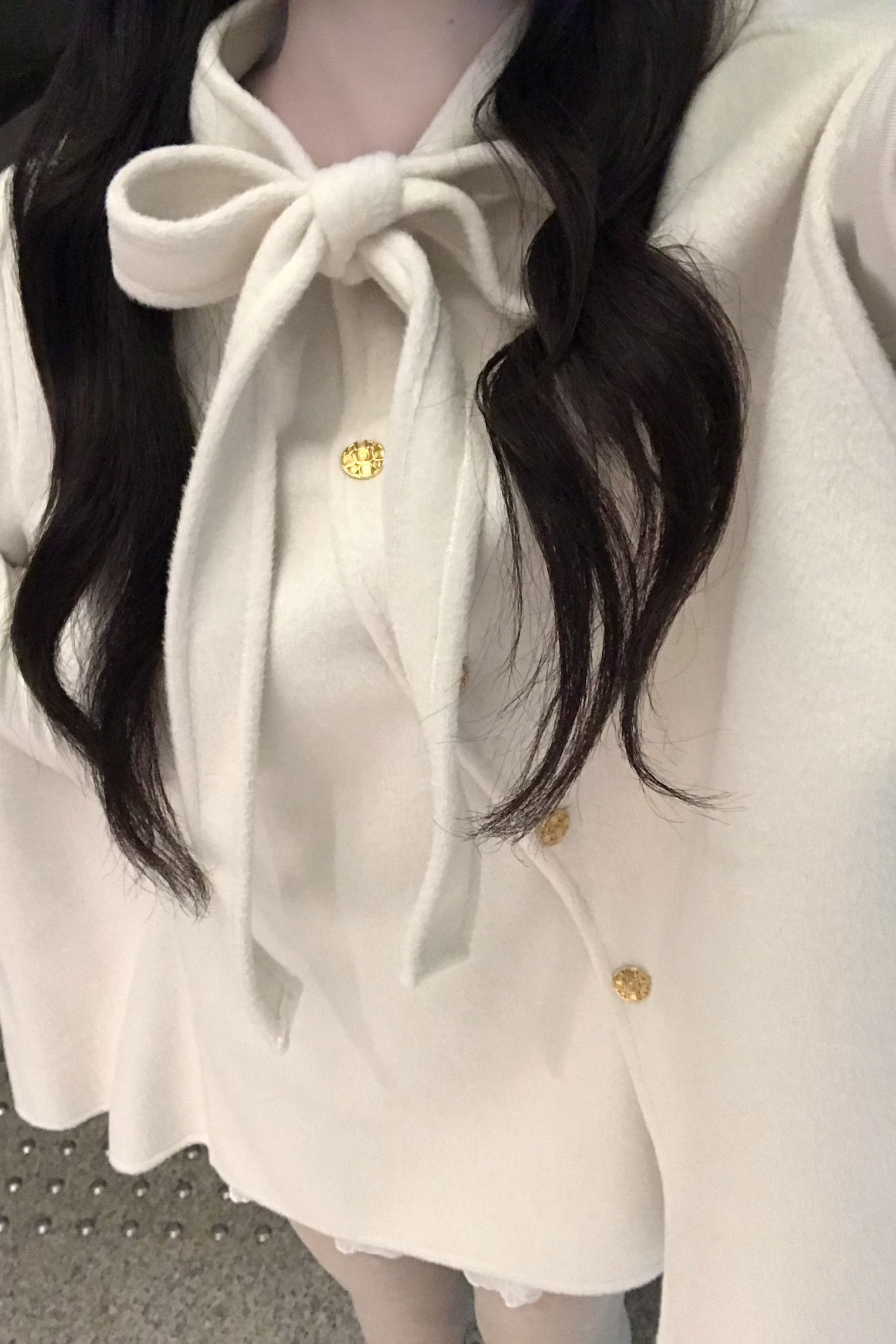 リボンケープコート KR30361