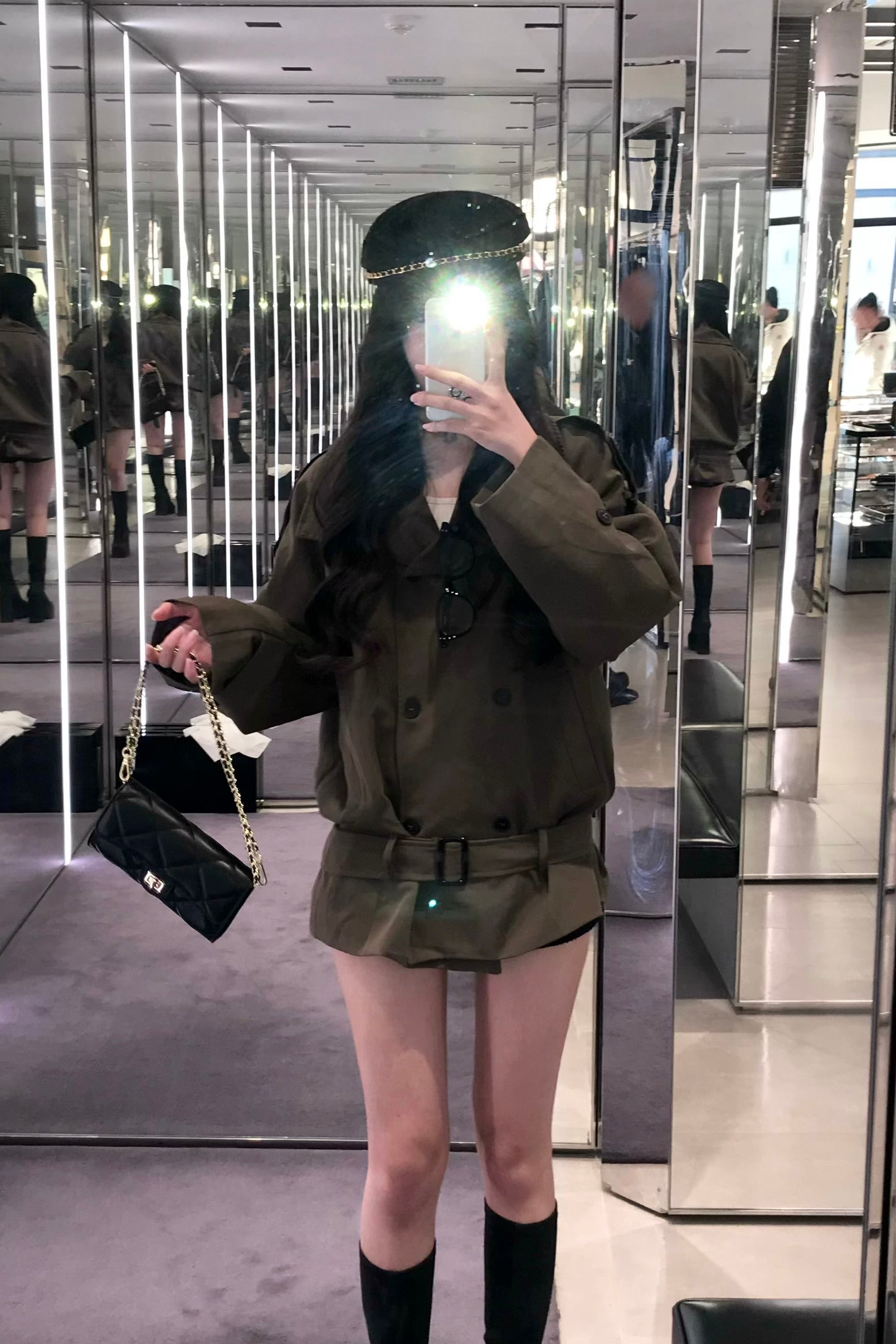 ミリタリートレンチコート KR30280