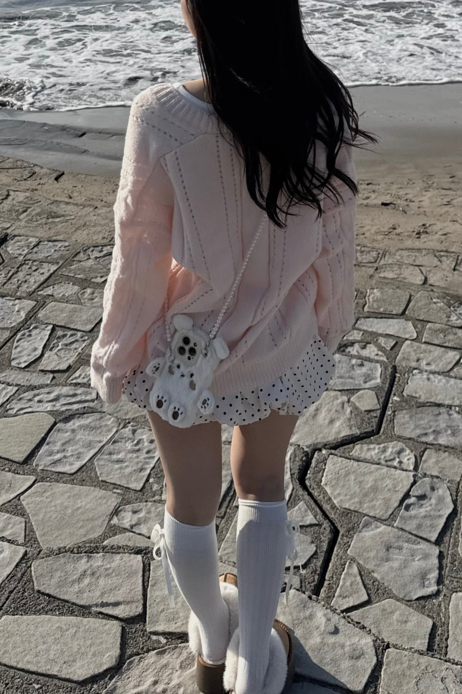 ケーブルニットカーディガン KR13698