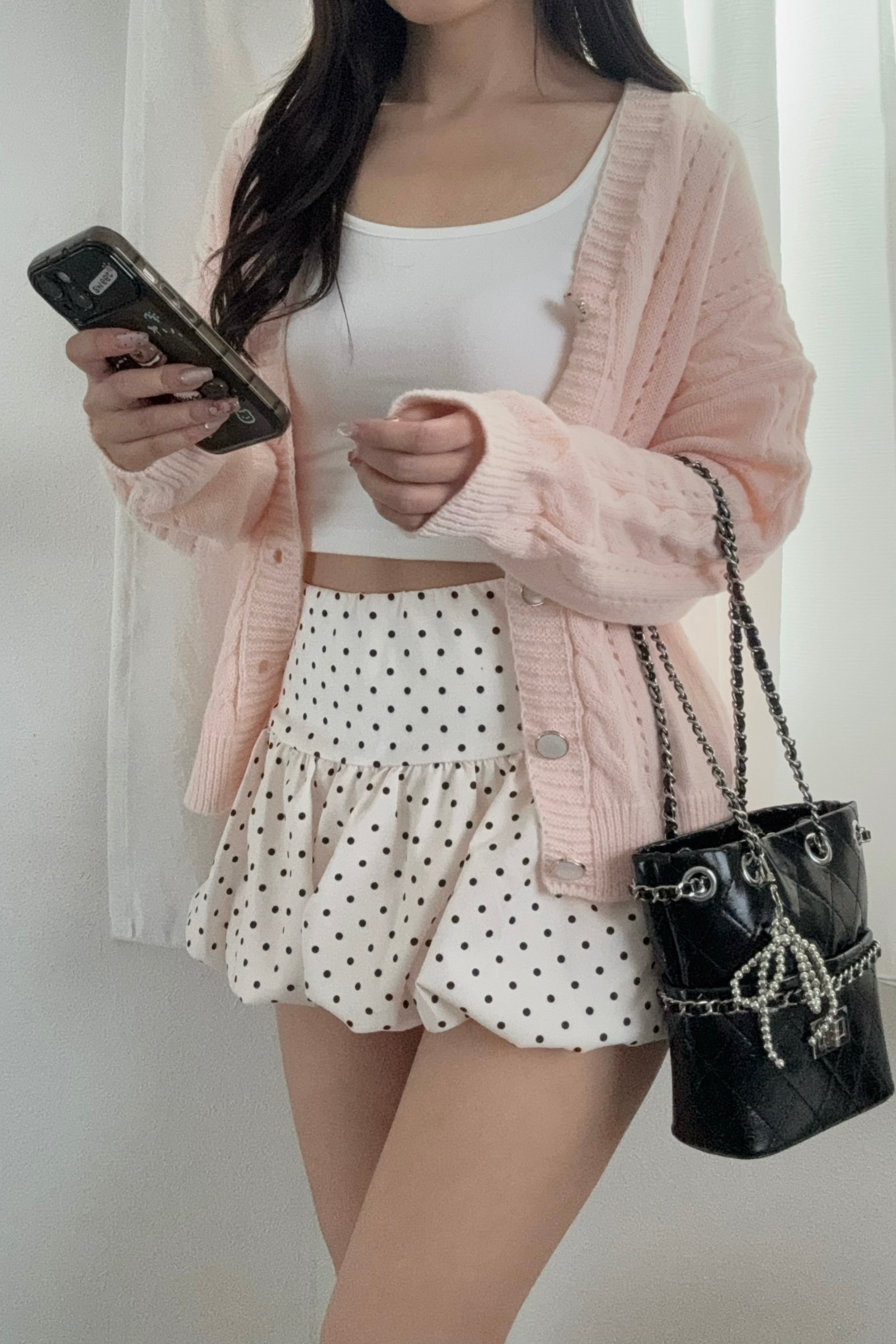 ケーブルニットカーディガン KR13698