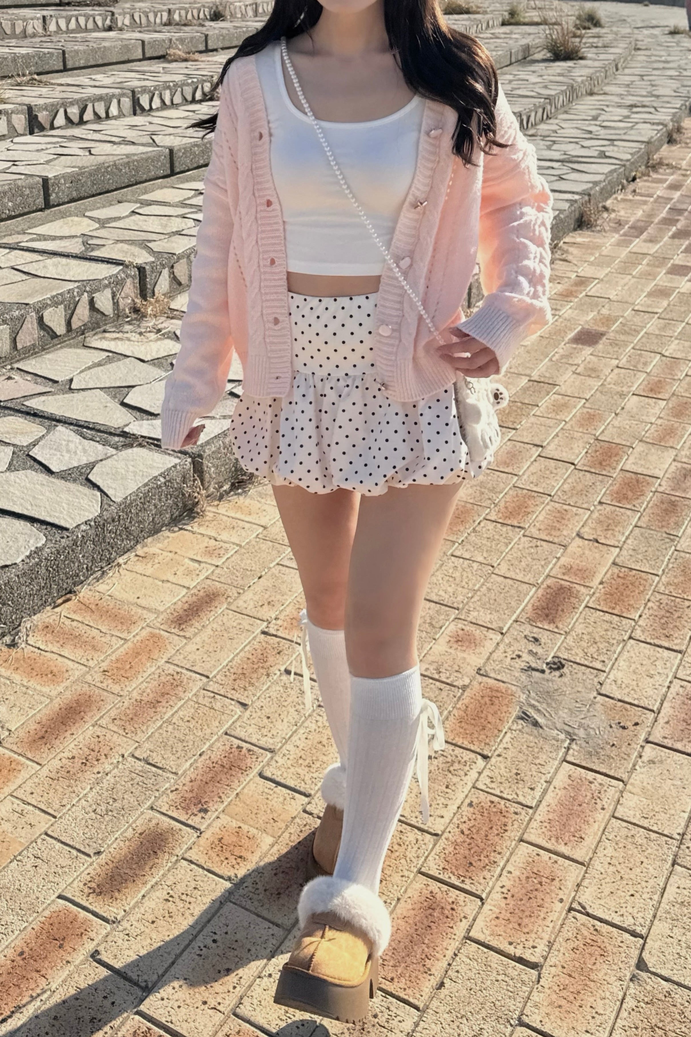 ケーブルニットカーディガン KR13698