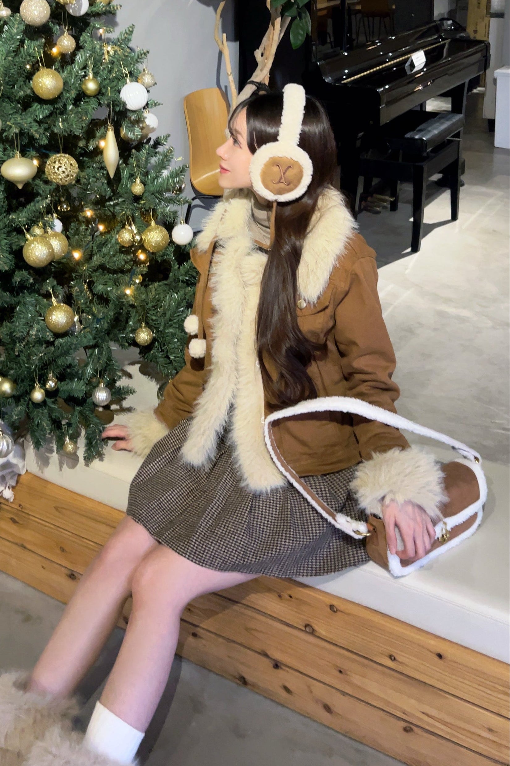 レッグファーブーツ KR13784