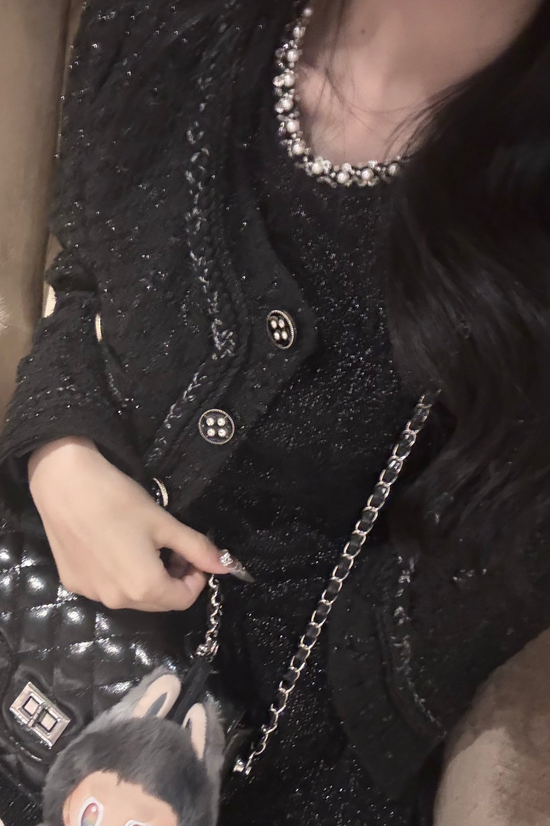 エレガントツイードジャケット KR12346