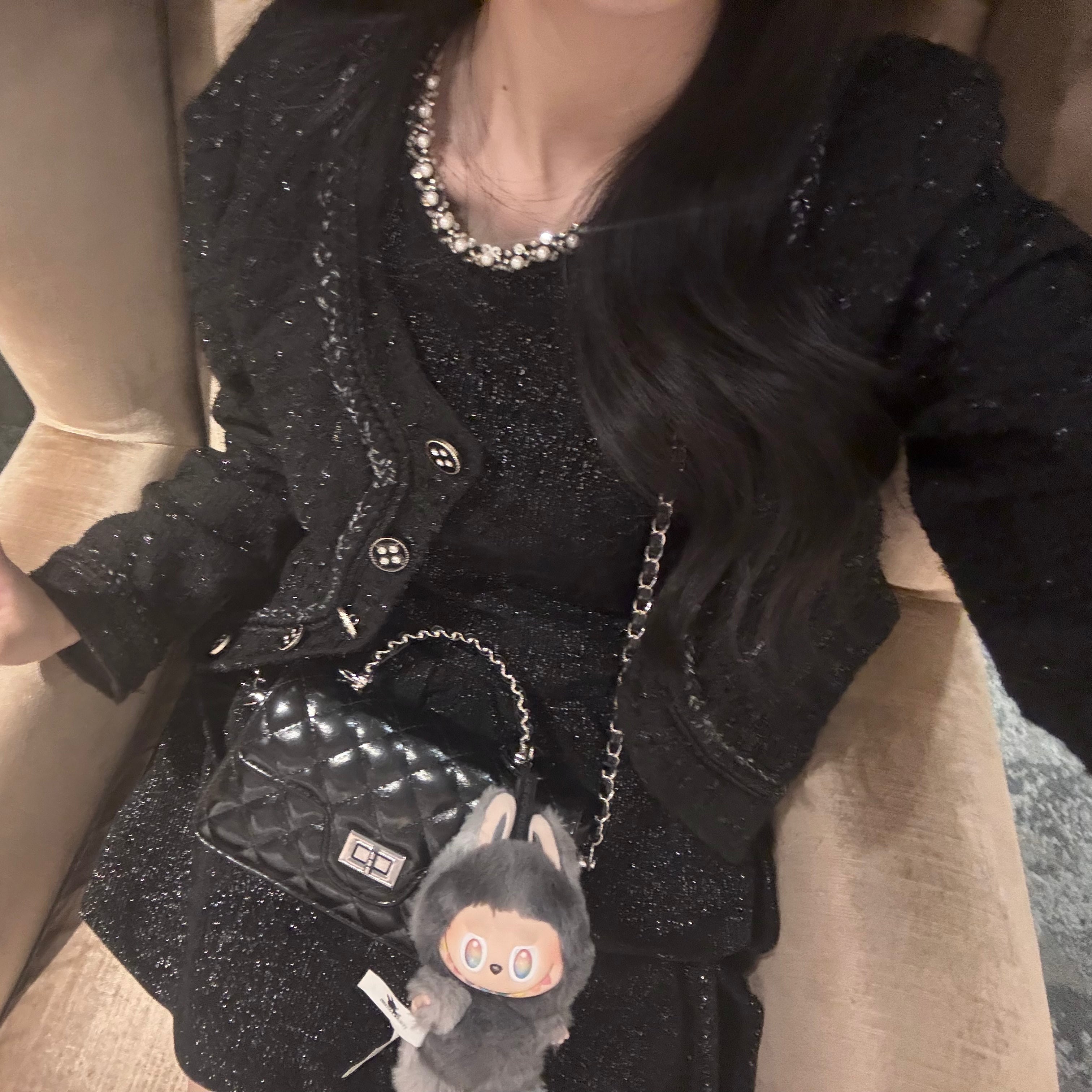 エレガントツイードジャケット KR12346