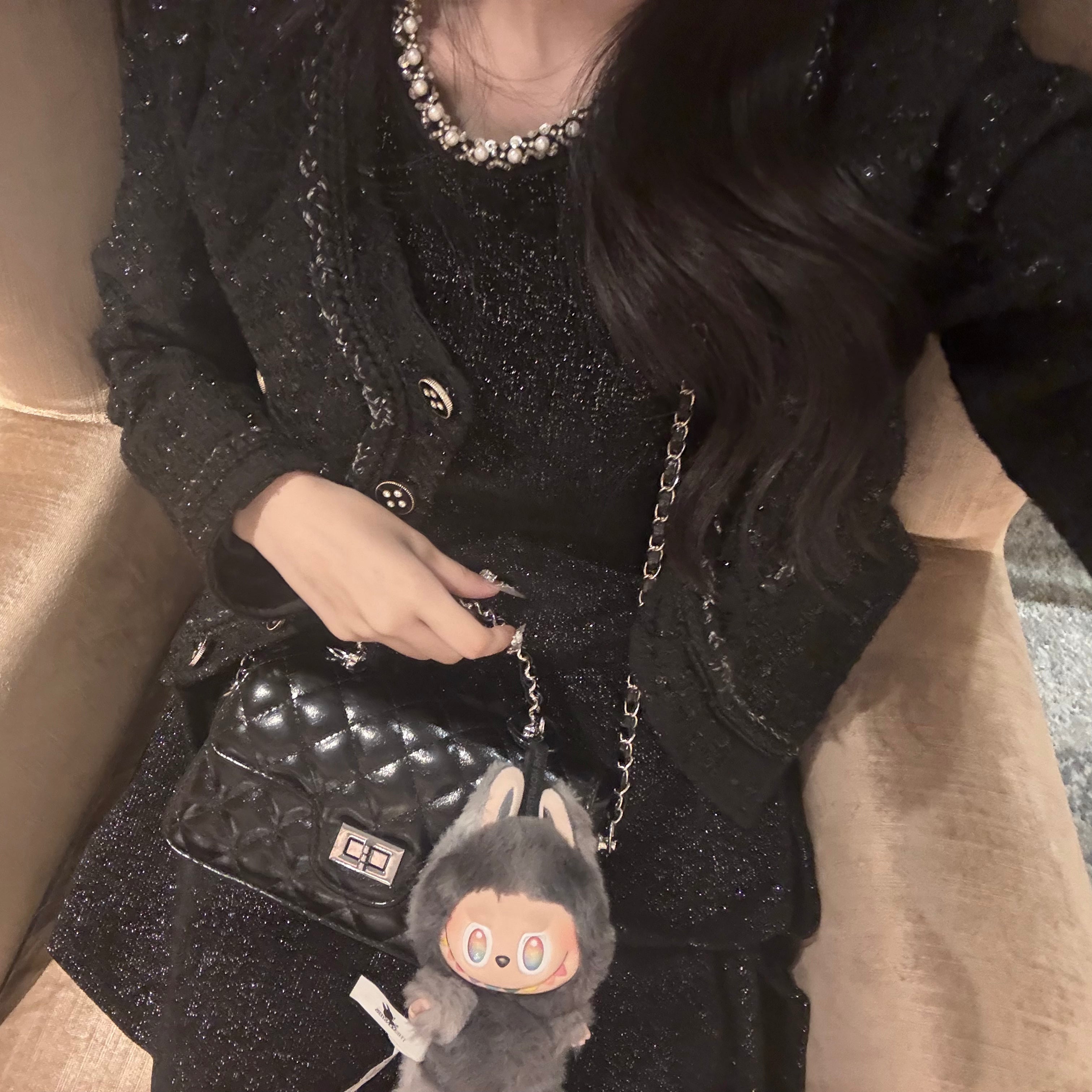 エレガントツイードジャケット KR12346