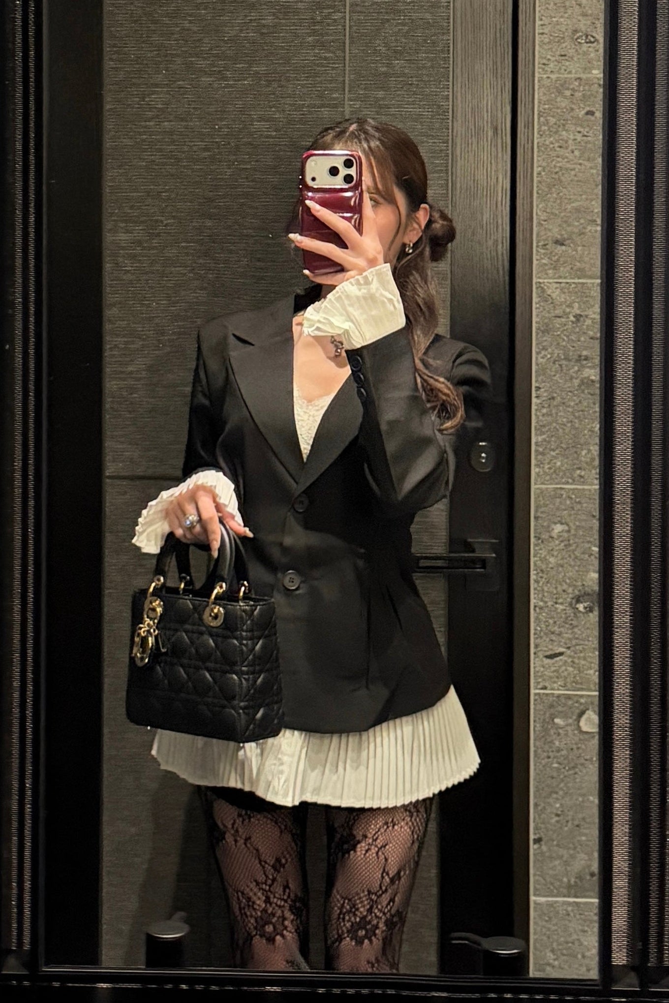 シャーリングシンプルジャケット KR13570