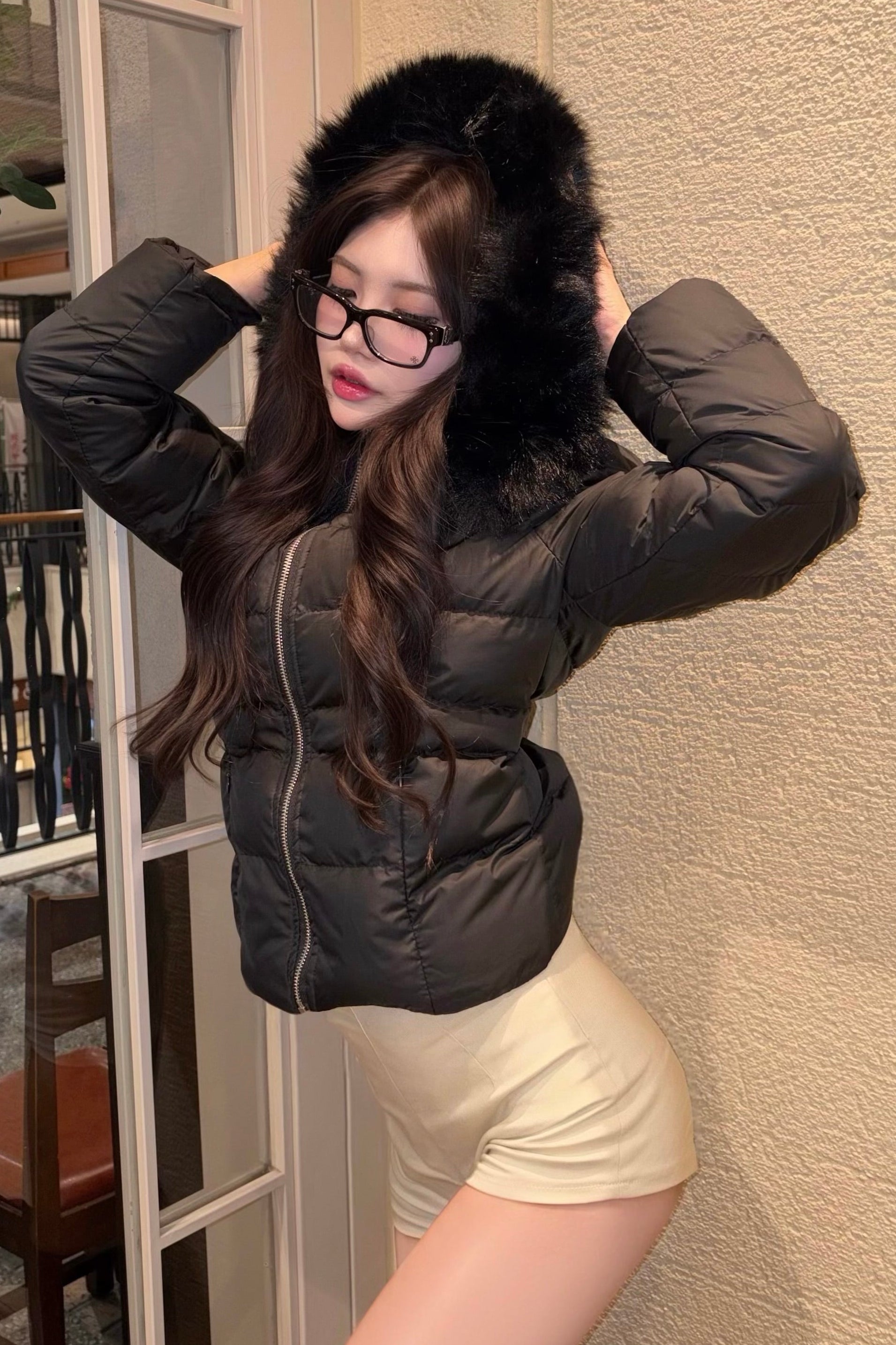 モコモコファーダウン KR30003