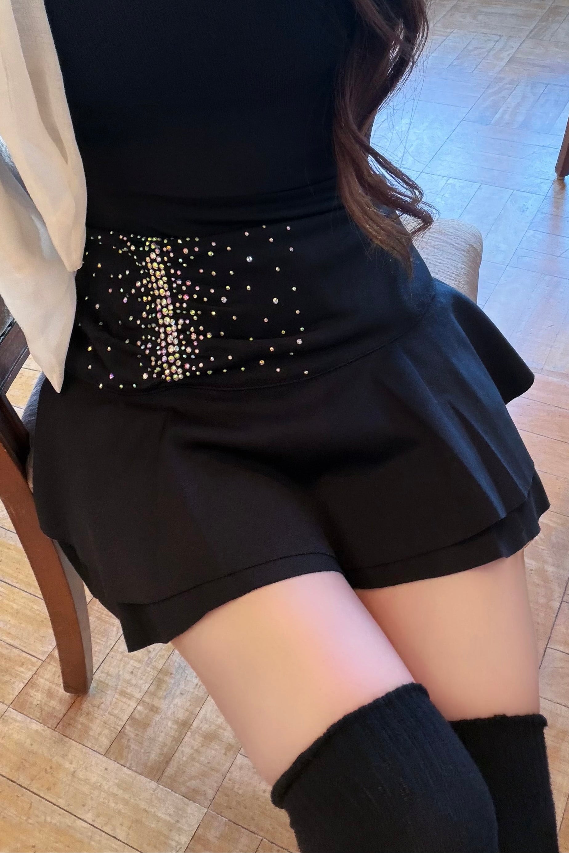 ビジュ―ハイウエストフリルスカート KR14298