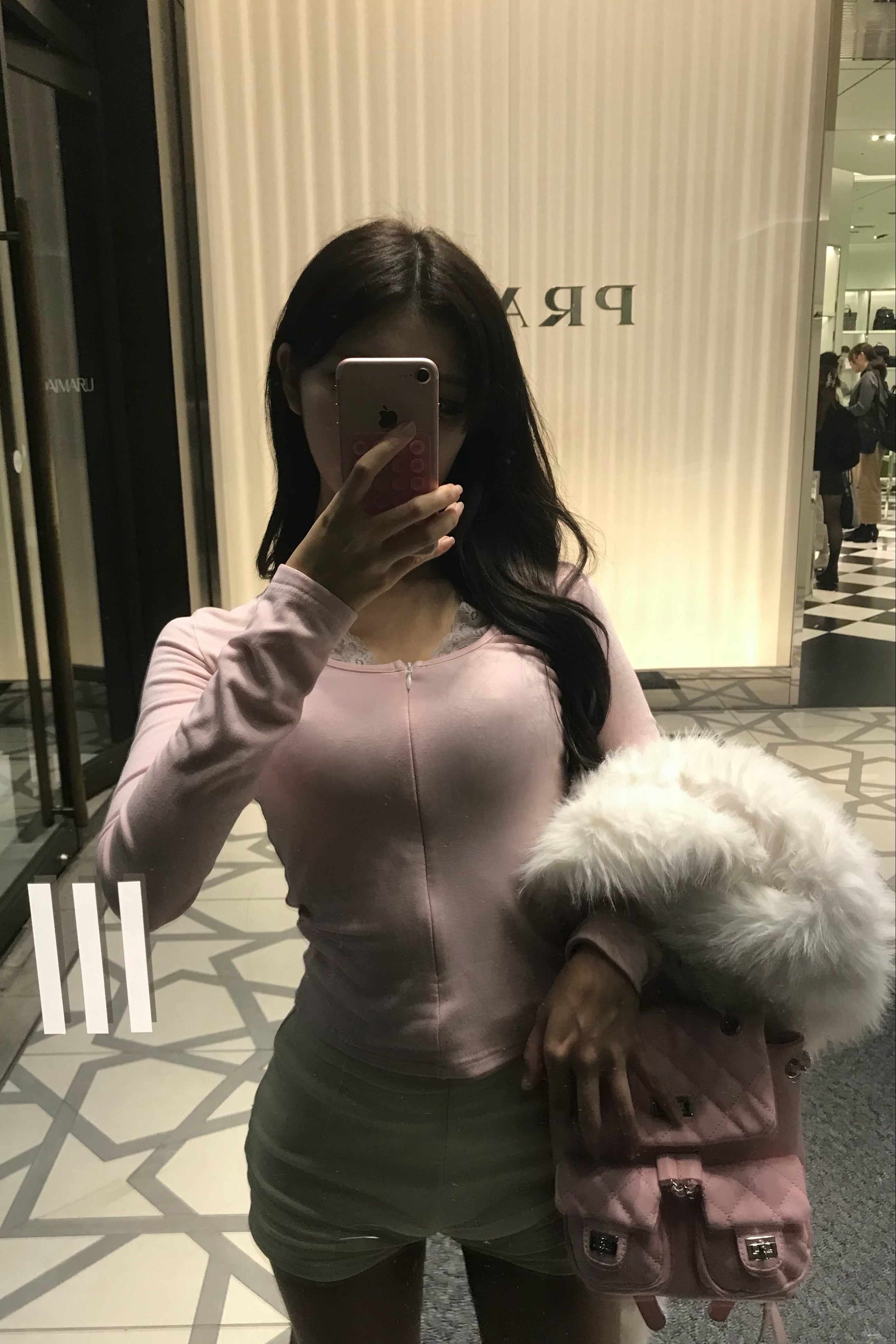 レースデザインカットソー KR13050